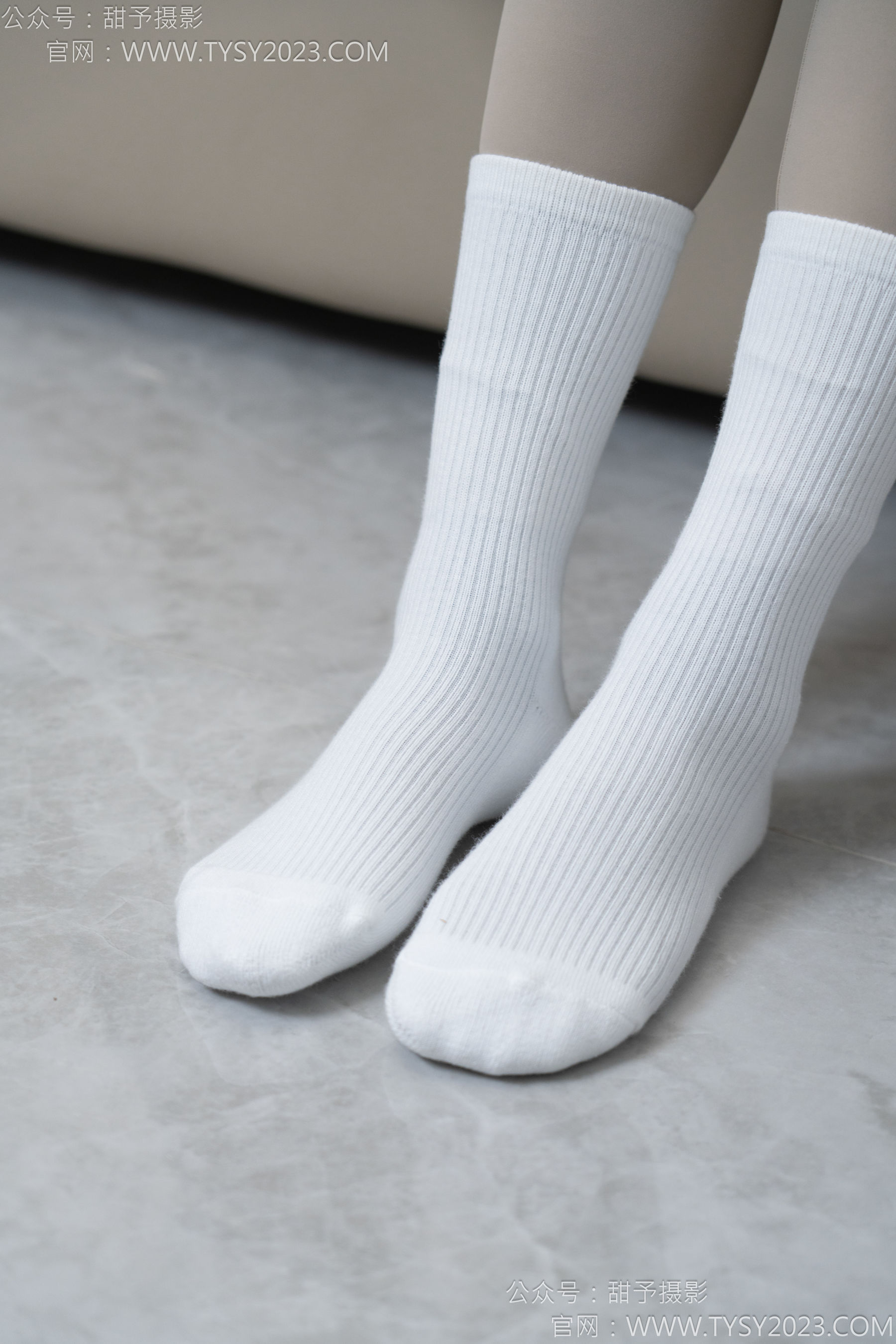 甜予摄影 No.157 澜澜&咖啡豆 - 帆布鞋、板鞋、白棉袜、薄黑丝、薄肉丝/(144P)