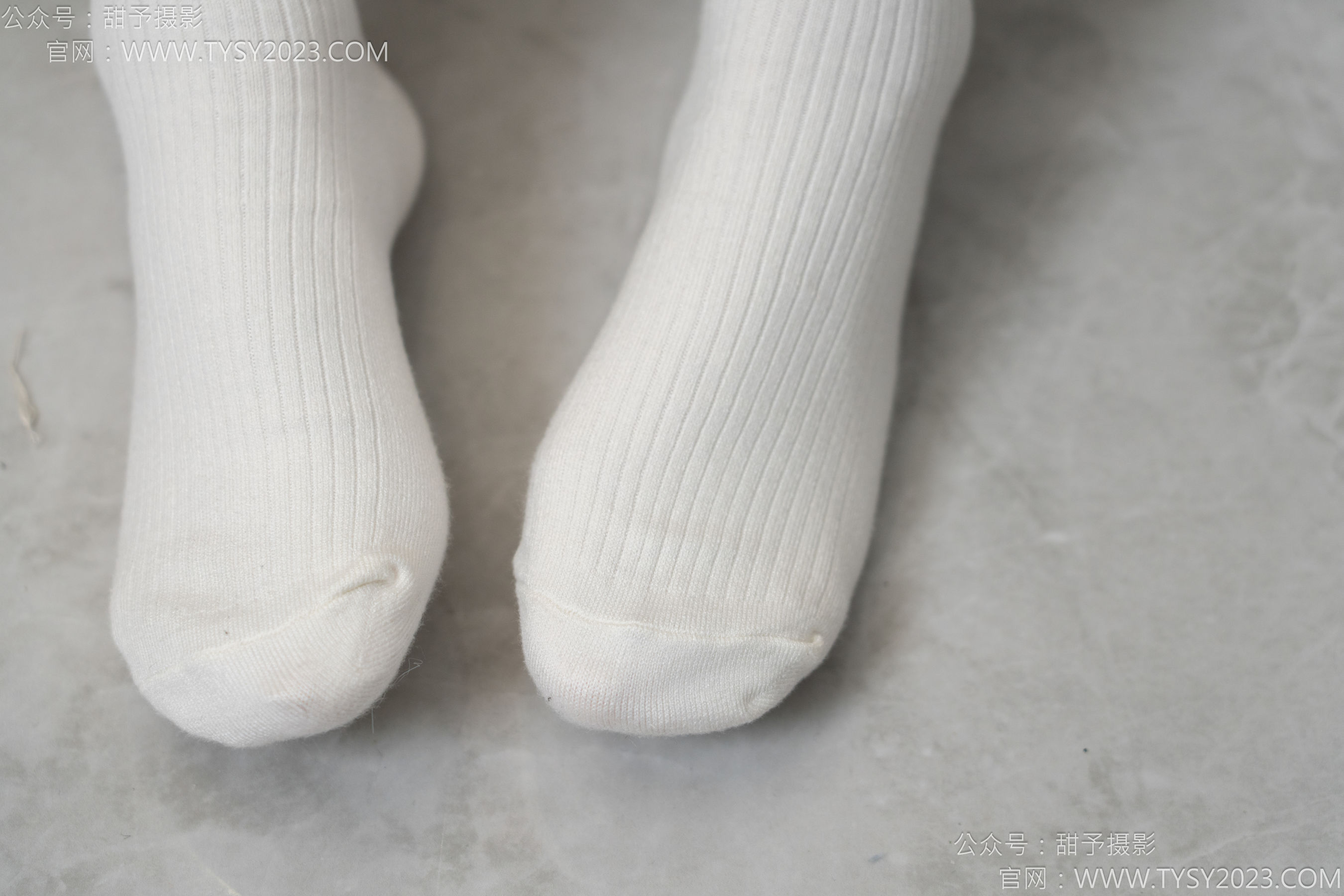 甜予摄影 No.150 澜澜 - 皮鞋、大腿袜、小腿袜、波点白丝袜/(162P)