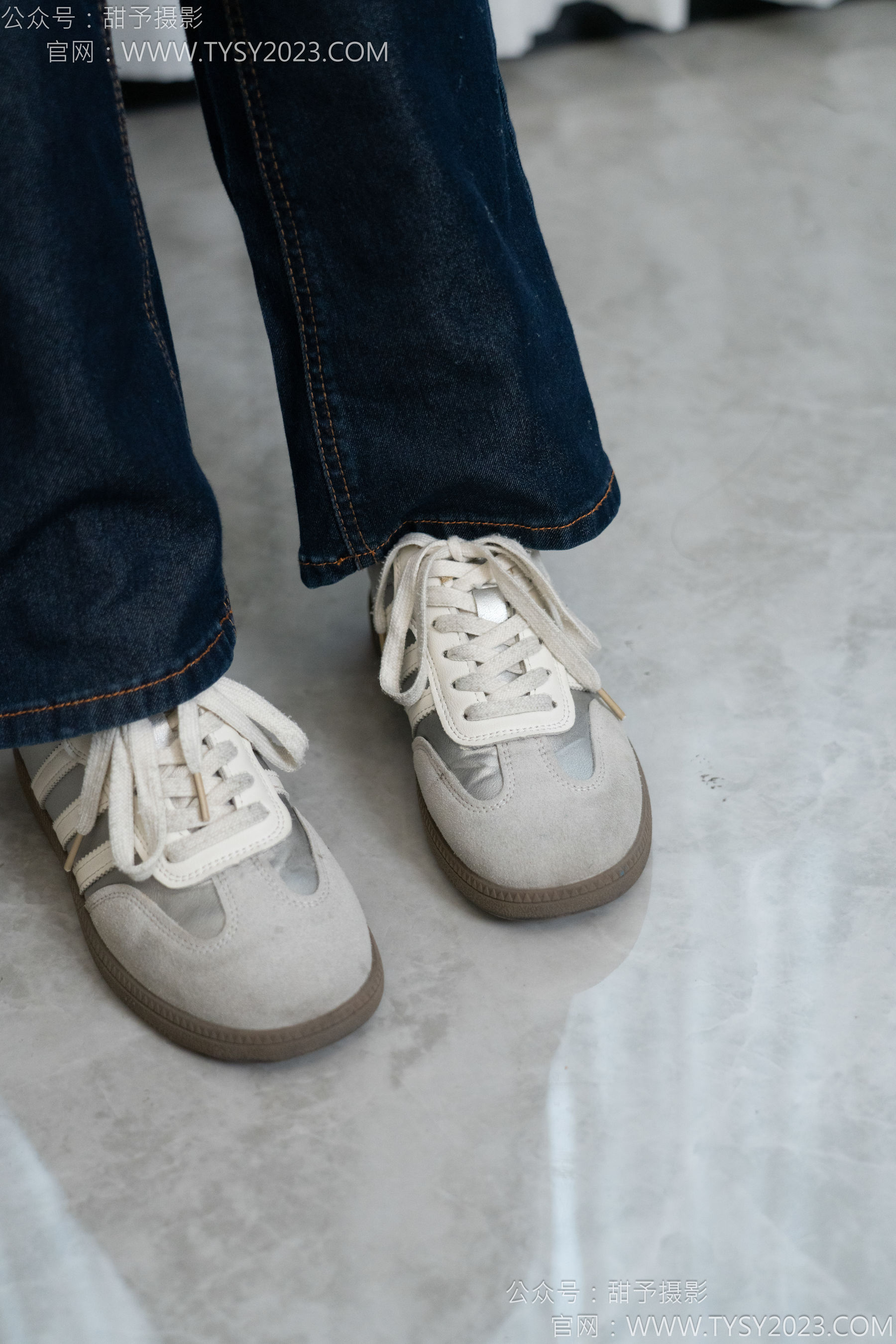 甜予摄影 No.149 诺诺 - 板鞋、白棉袜、裸足/(125P)