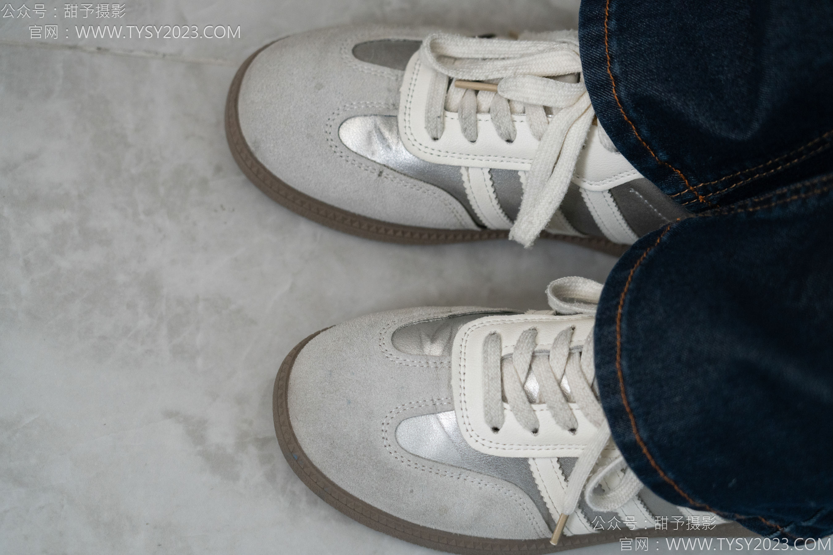 甜予摄影 No.149 诺诺 - 板鞋、白棉袜、裸足/(125P)