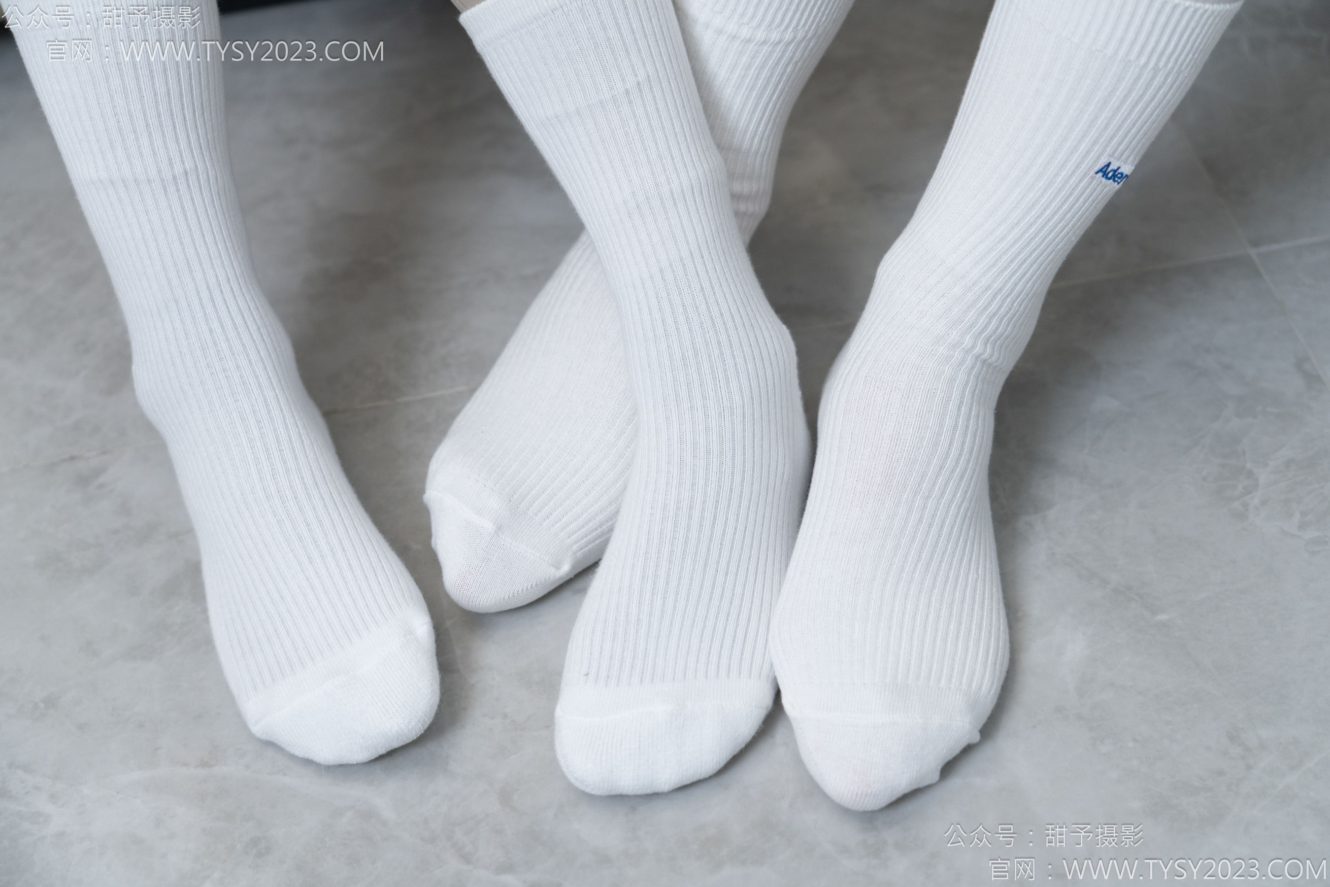 甜予摄影 No.157 澜澜&咖啡豆 - 帆布鞋、板鞋、白棉袜、薄黑丝、薄肉丝/(144P)