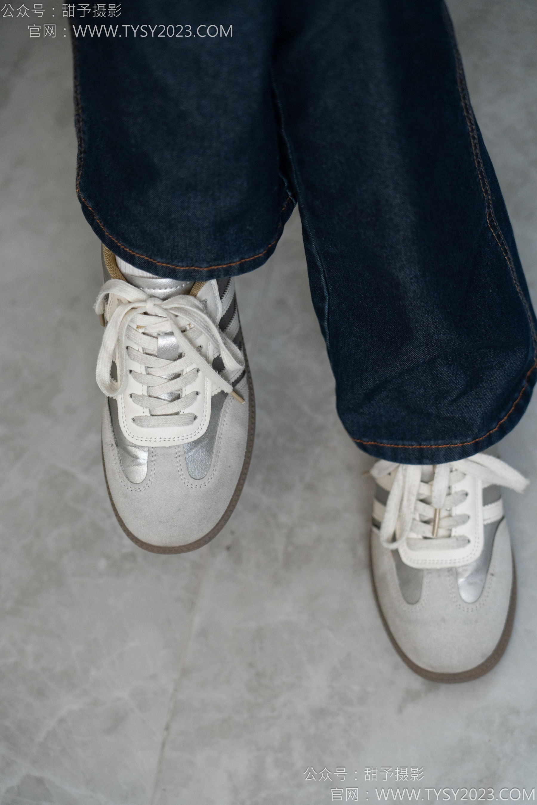 甜予摄影 No.149 诺诺 - 板鞋、白棉袜、裸足/(125P)