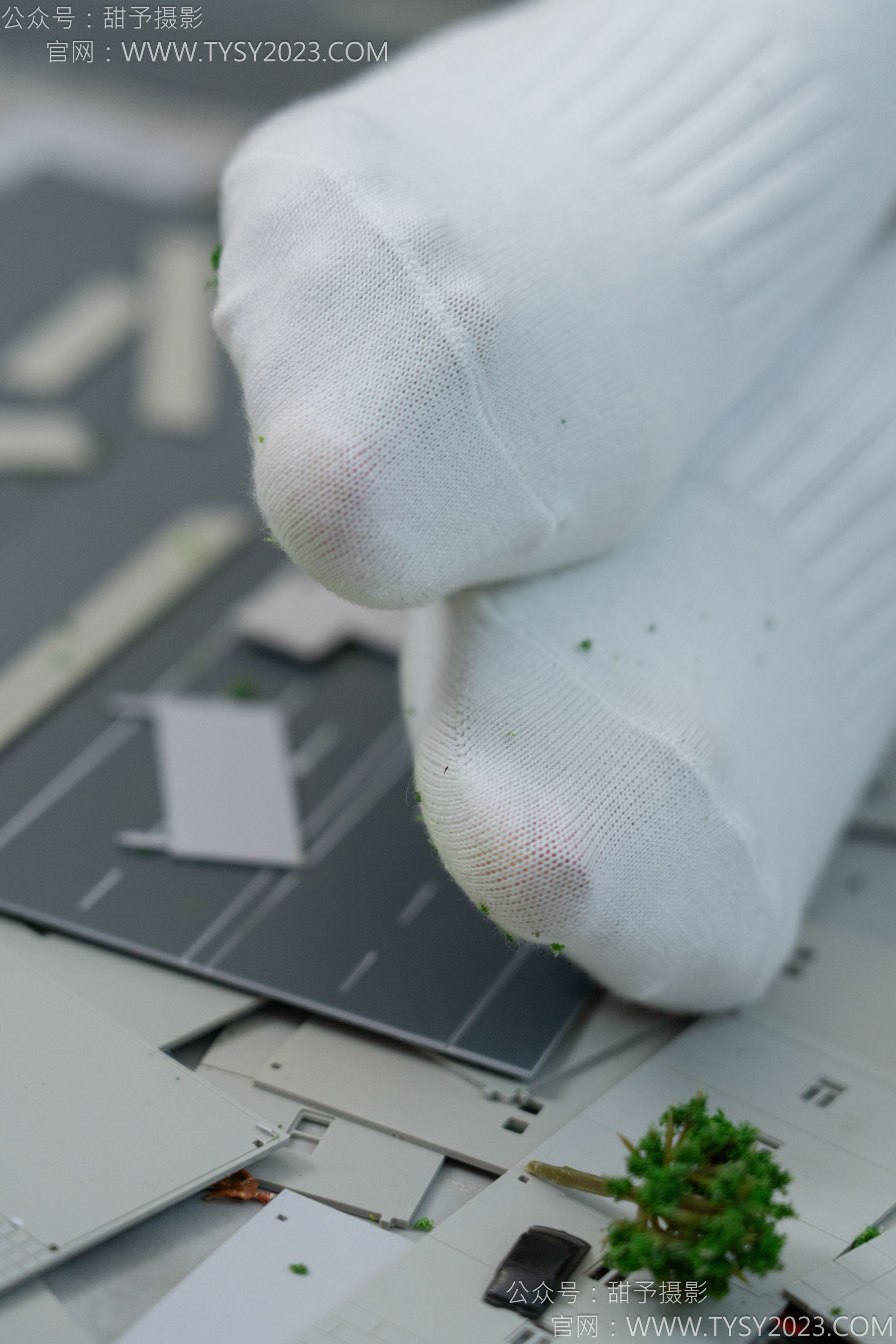 甜予摄影 No.148 咖啡豆 - 靴子、白棉袜、裸足/(169P)