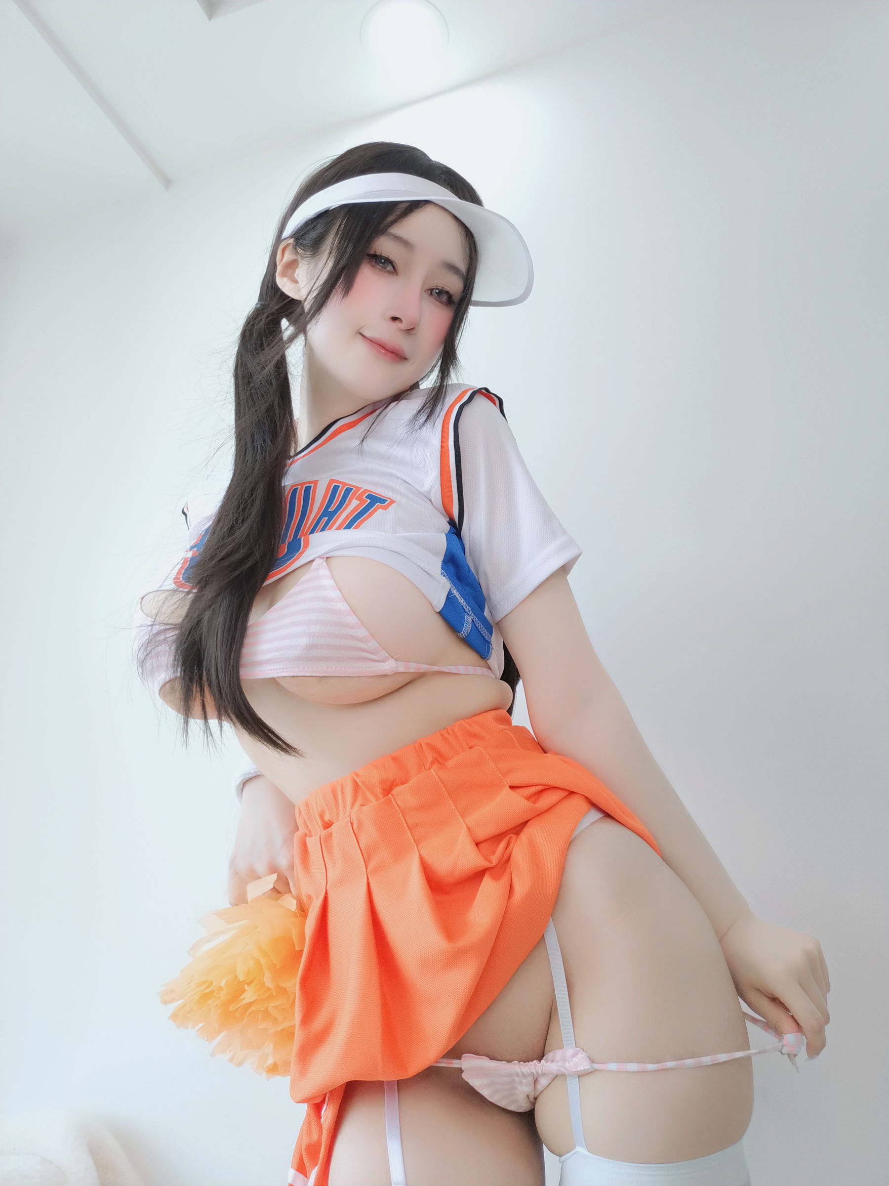 Coser小姐姐 白银 - 啦啦队/(70P)