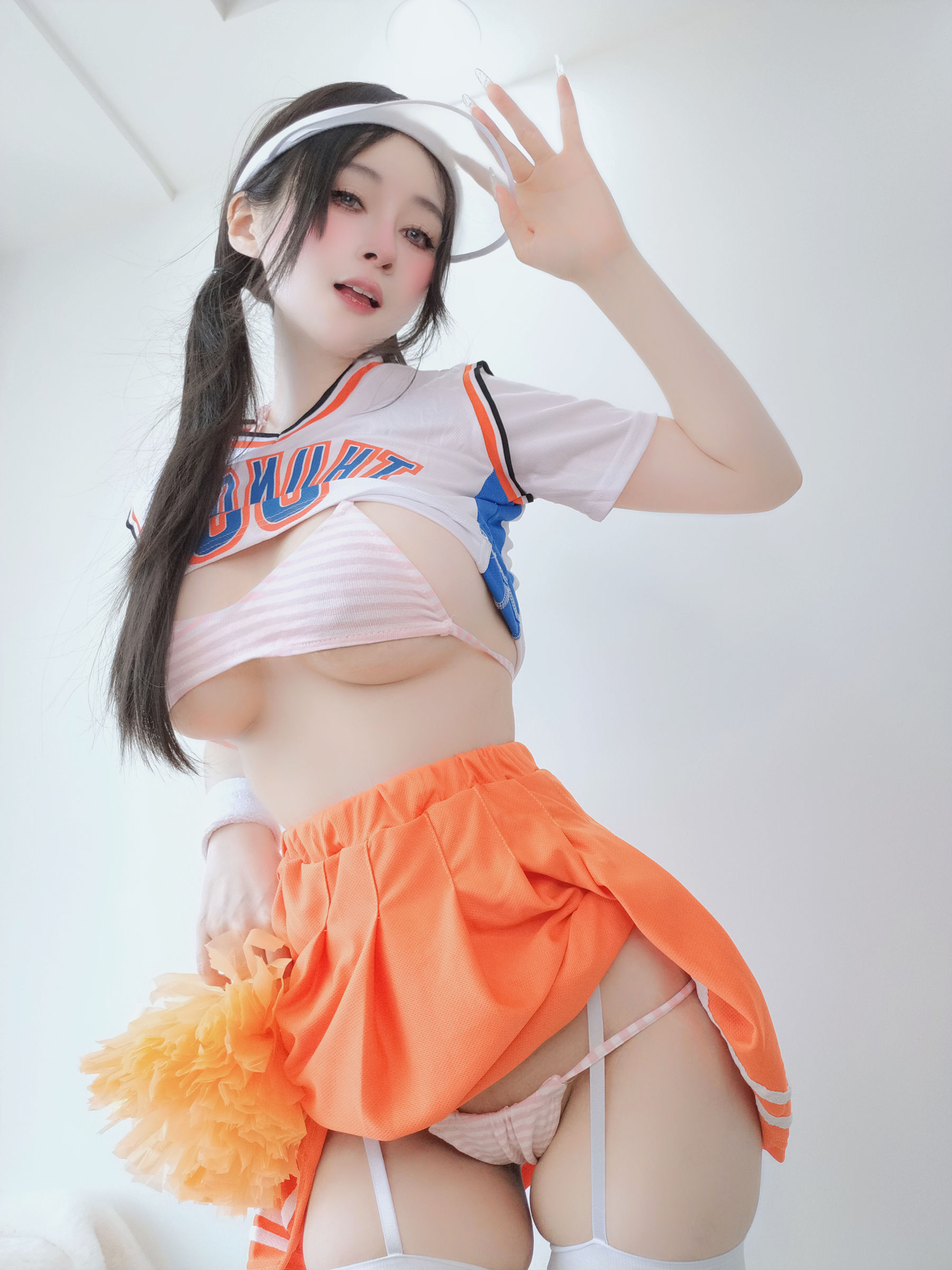 Coser小姐姐 白银 - 啦啦队/(70P)