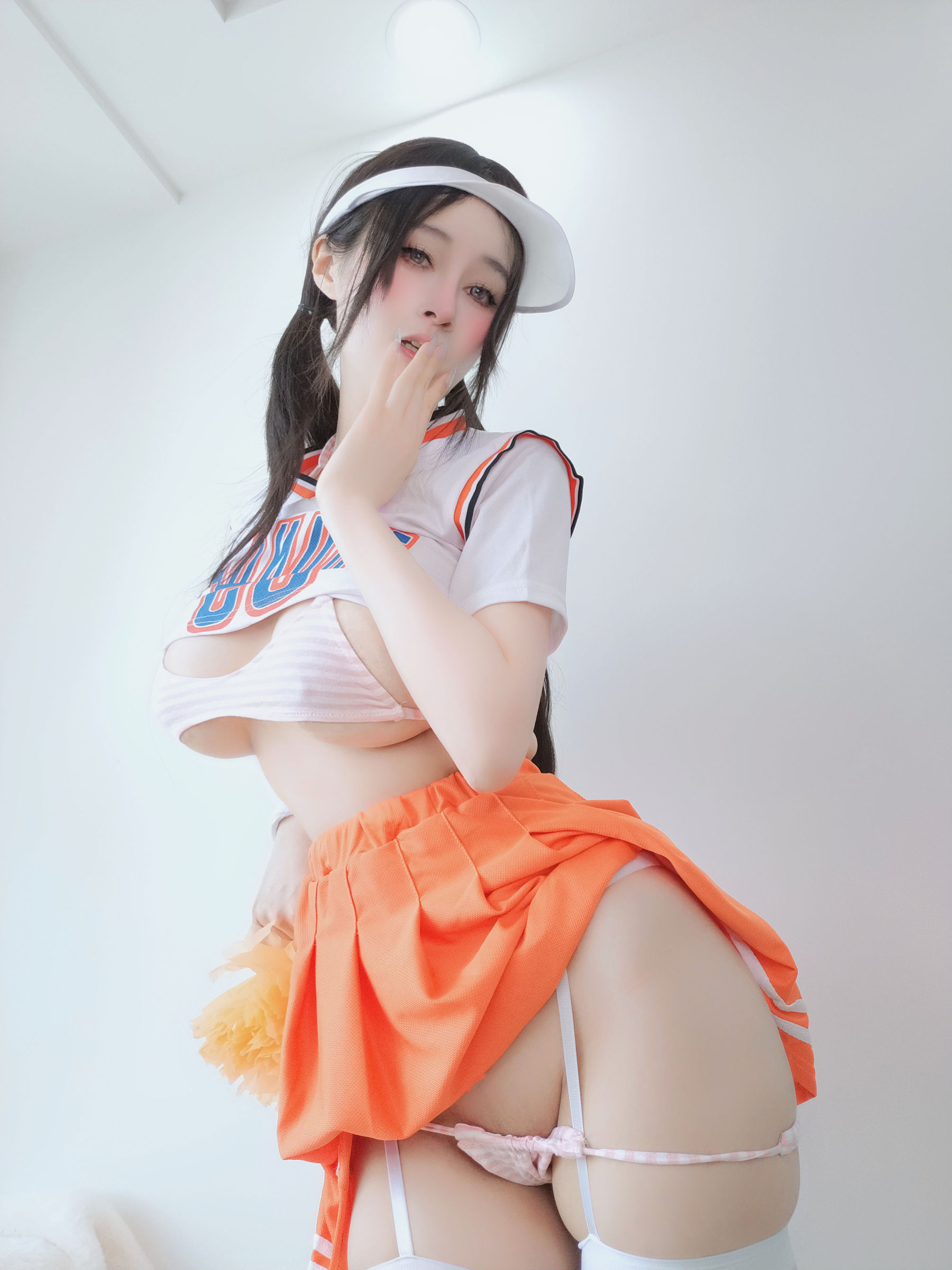 Coser小姐姐 白银 - 啦啦队/(70P)