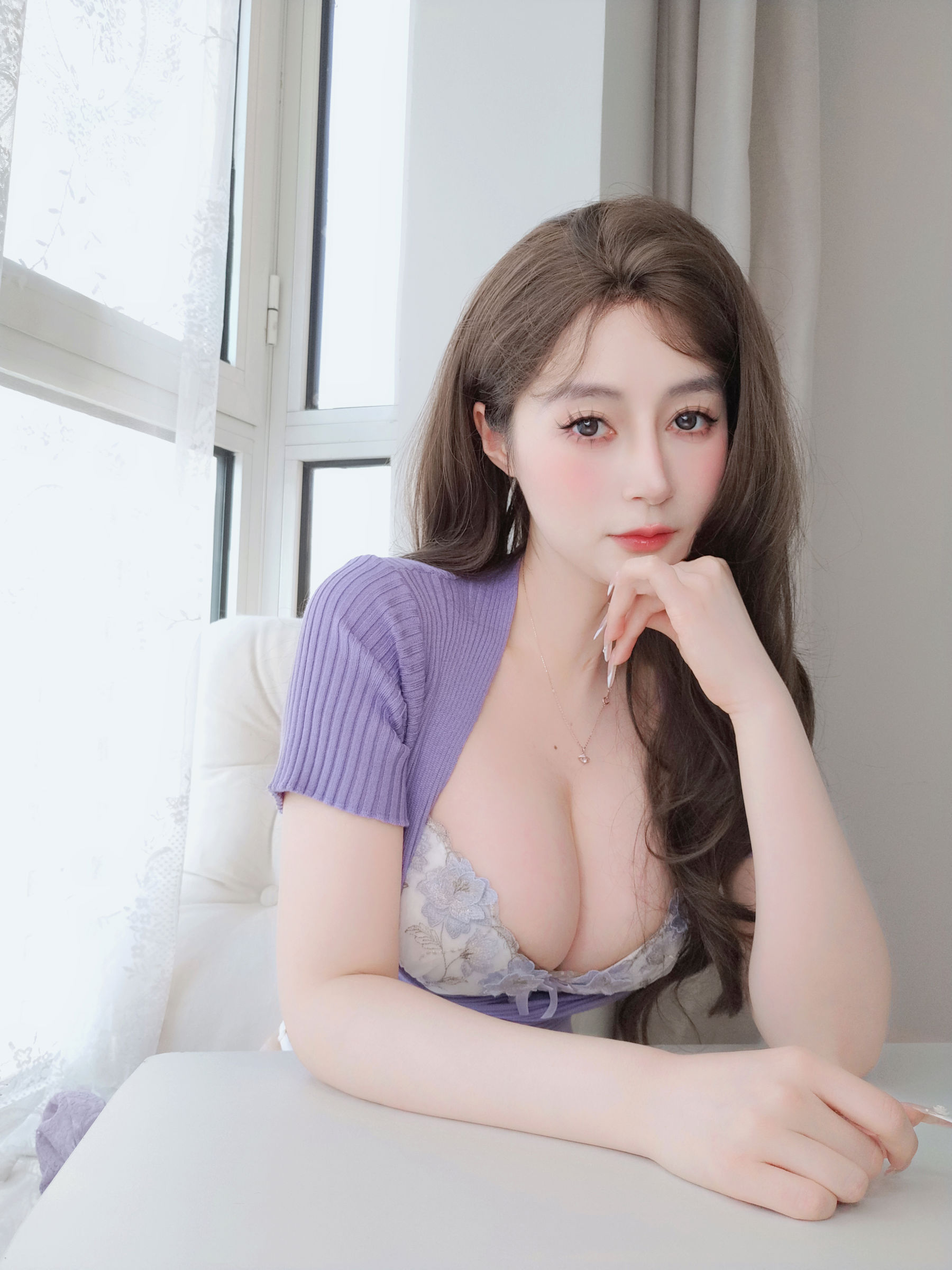 Coser小姐姐 白银 [fantia] 2024-11-02 紫色の奥さん/(53P)