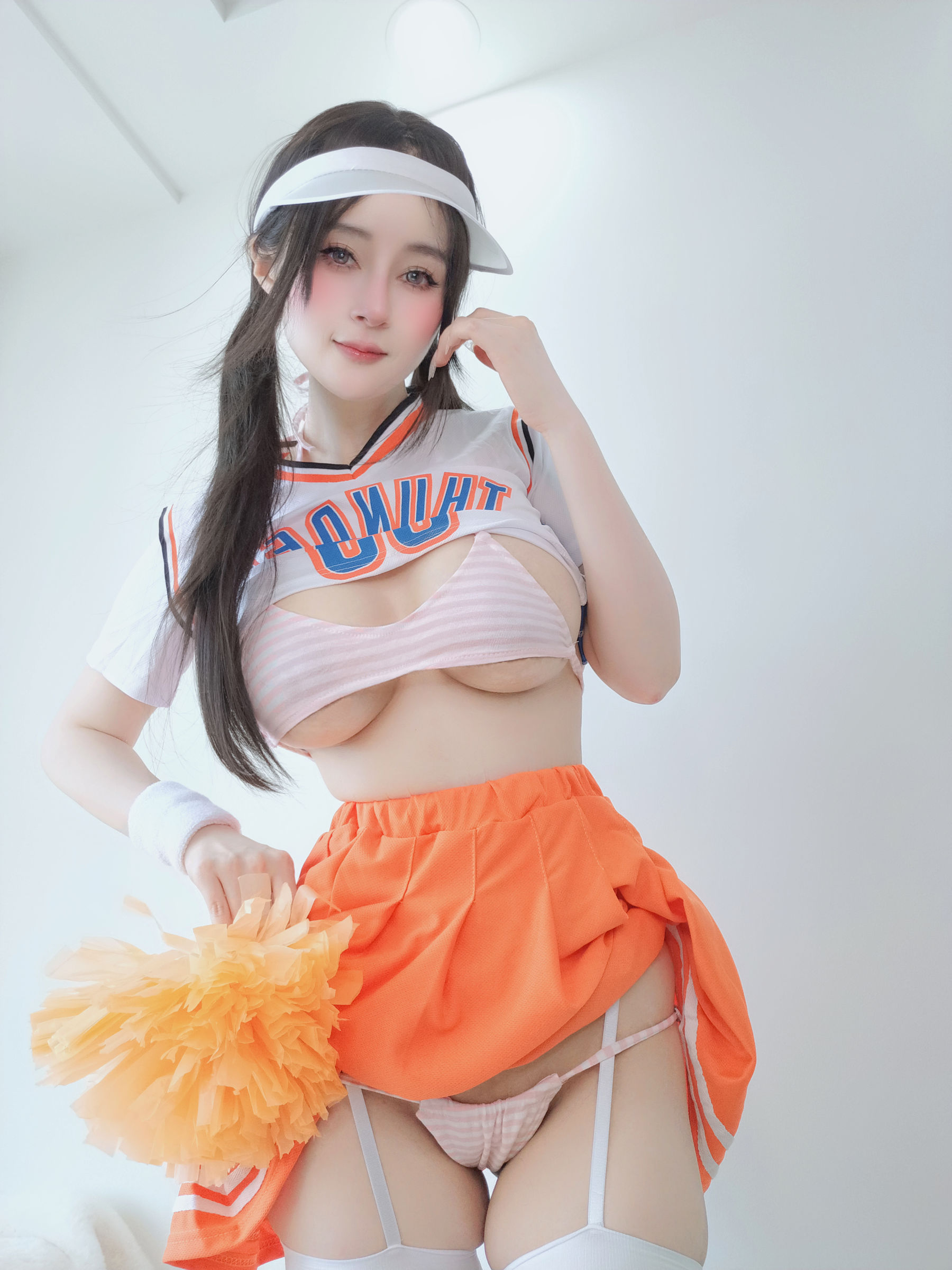 Coser小姐姐 白银 - 啦啦队/(70P)