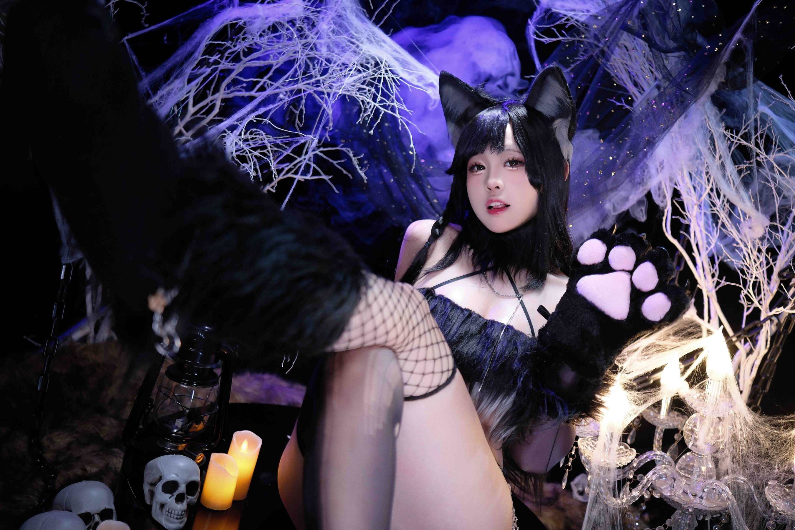 miko酱ww - 爱宕万圣节/(16P)