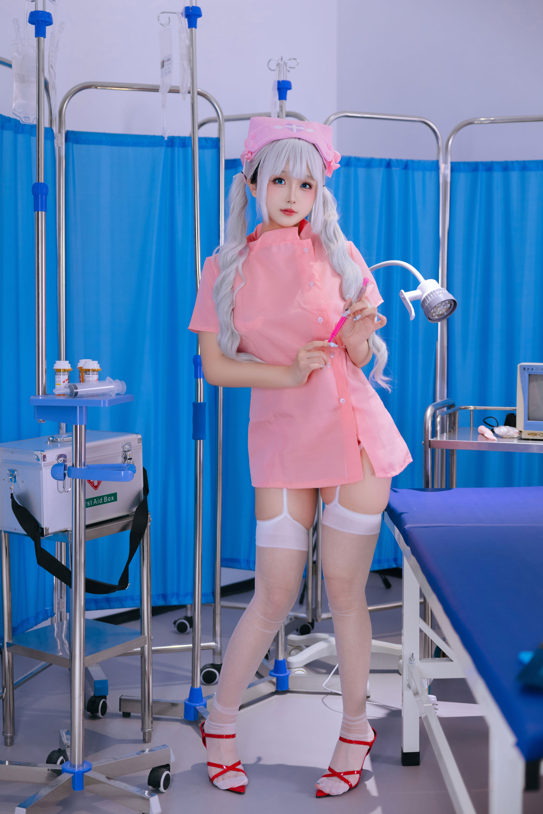 Cosplay 日奈娇 - 爱心护理/(132P)