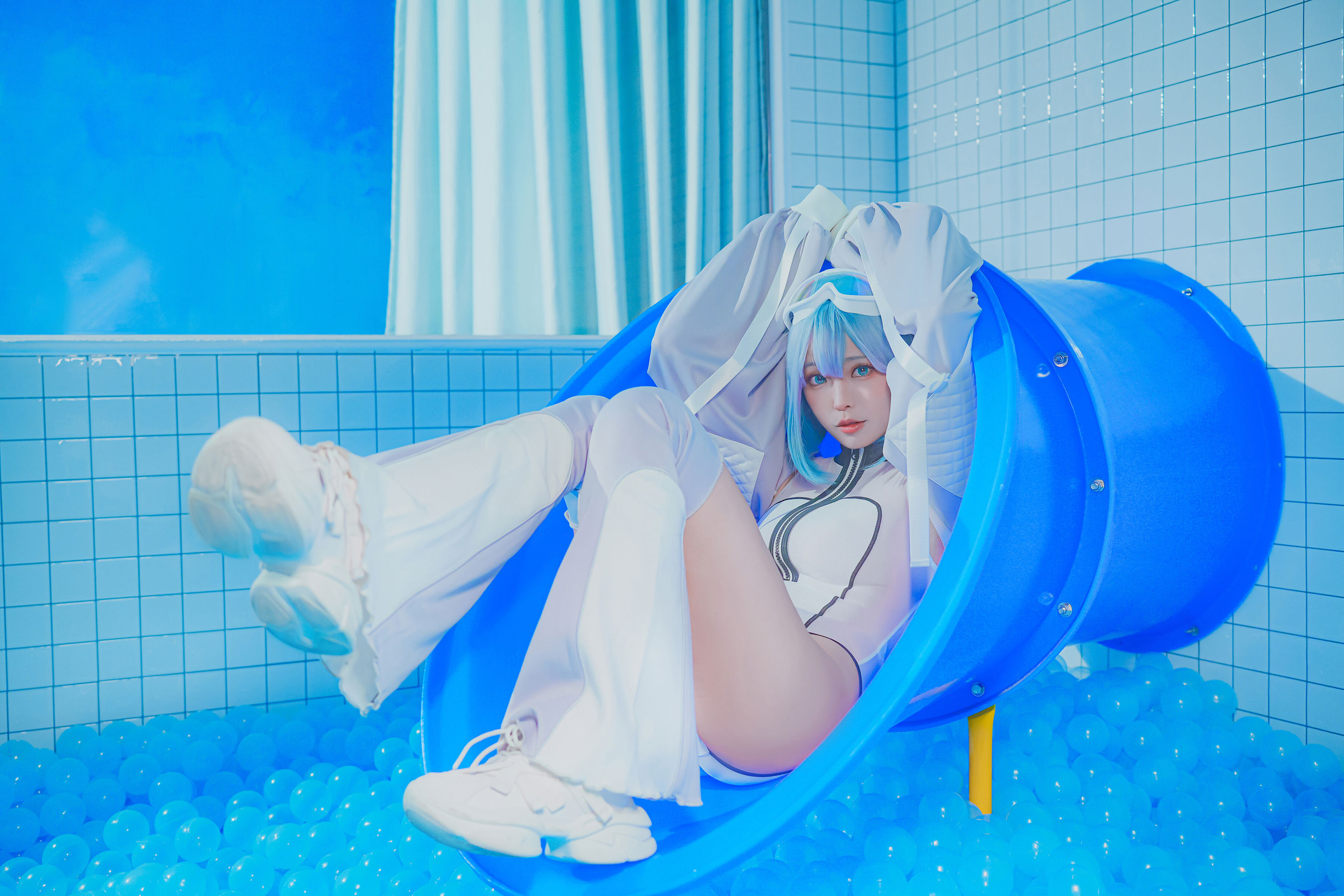 Ely_eee(ElyEE子) - Clear Blue Drift/(28P)