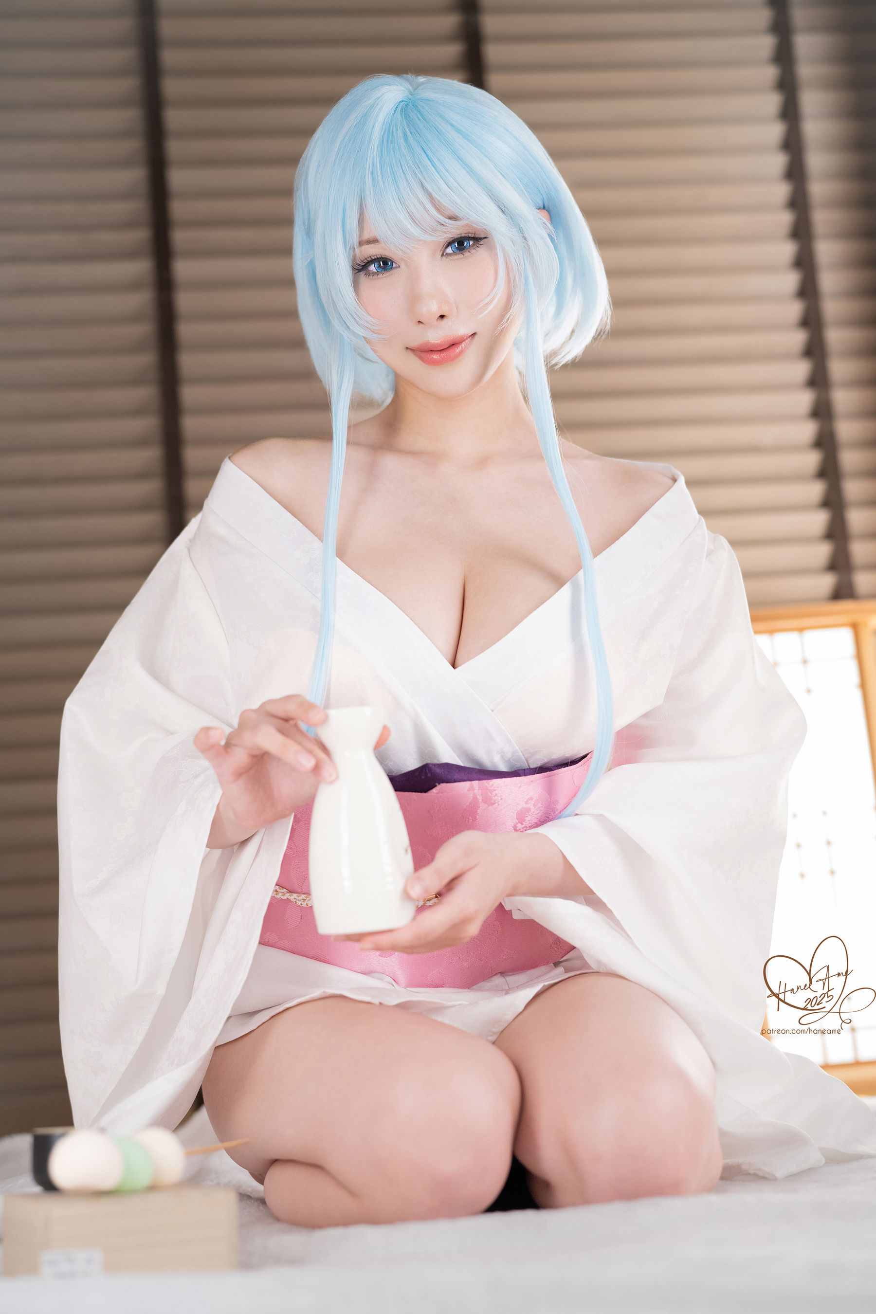 Hane Ame 雨波 写真 - 地狱老师 雪女/(18P)