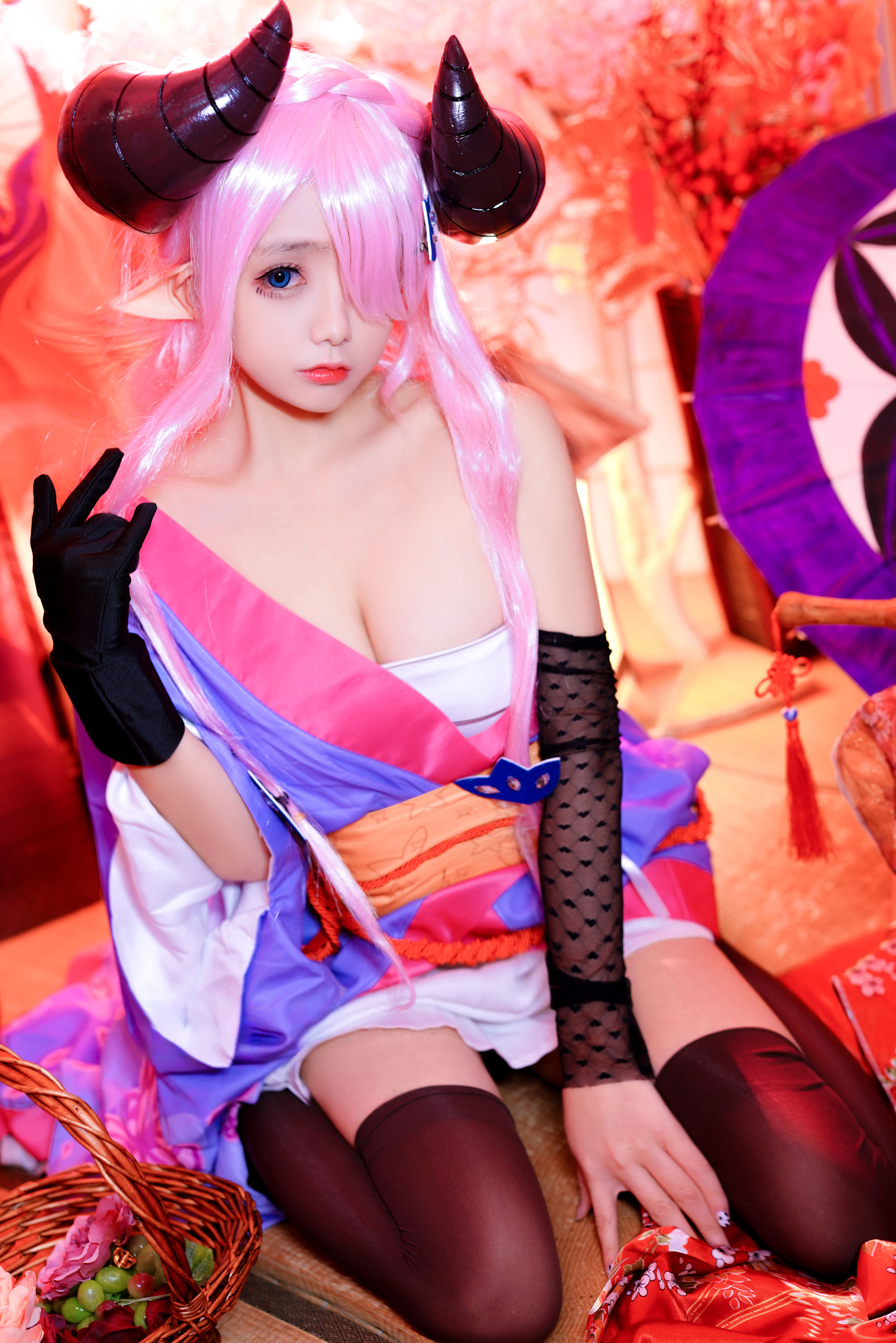 Cosplay 日奈娇 - 碧蓝幻想 娜露梅亚/(38P)