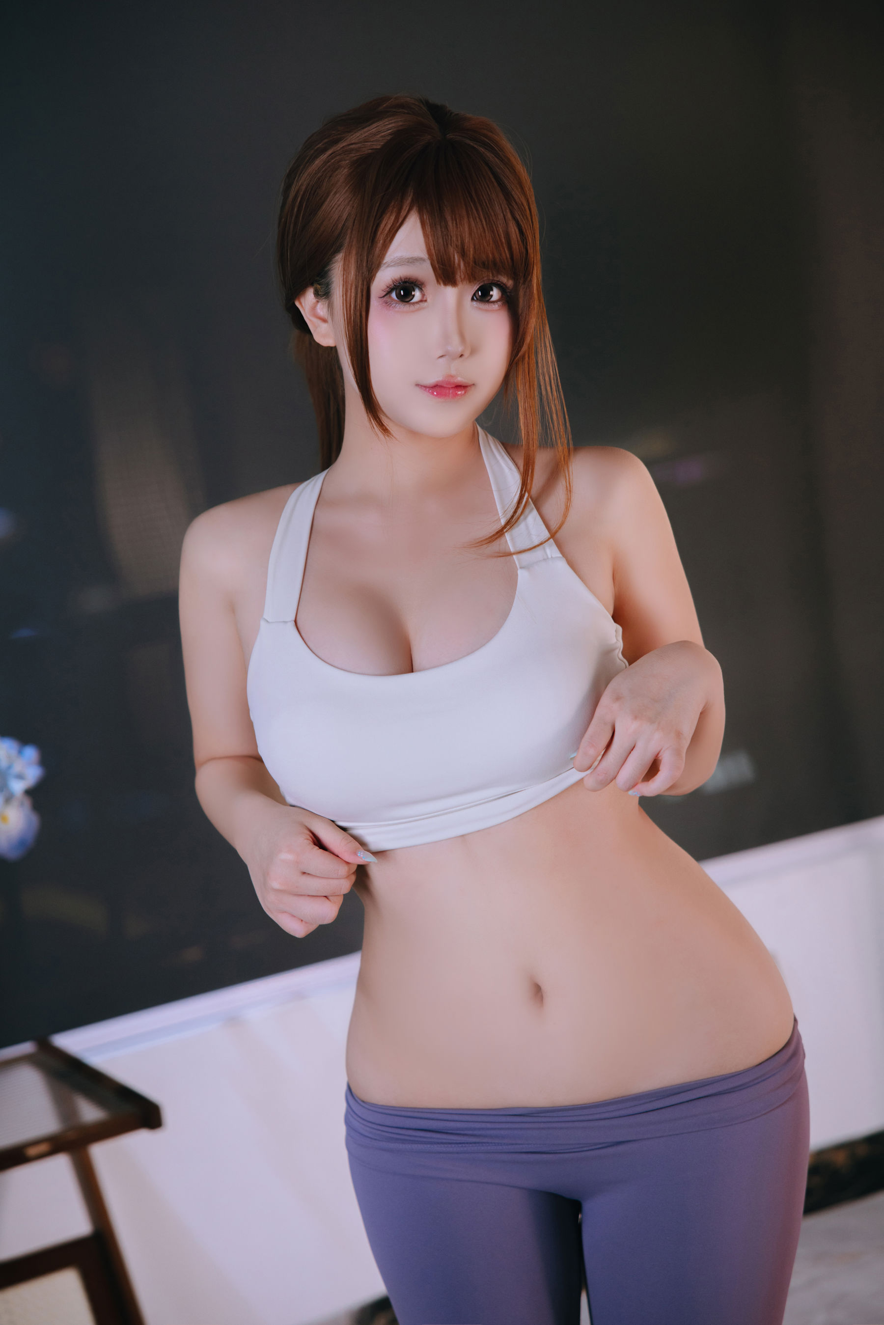 Cosplay 日奈娇 - 瑜伽训练/(127P)