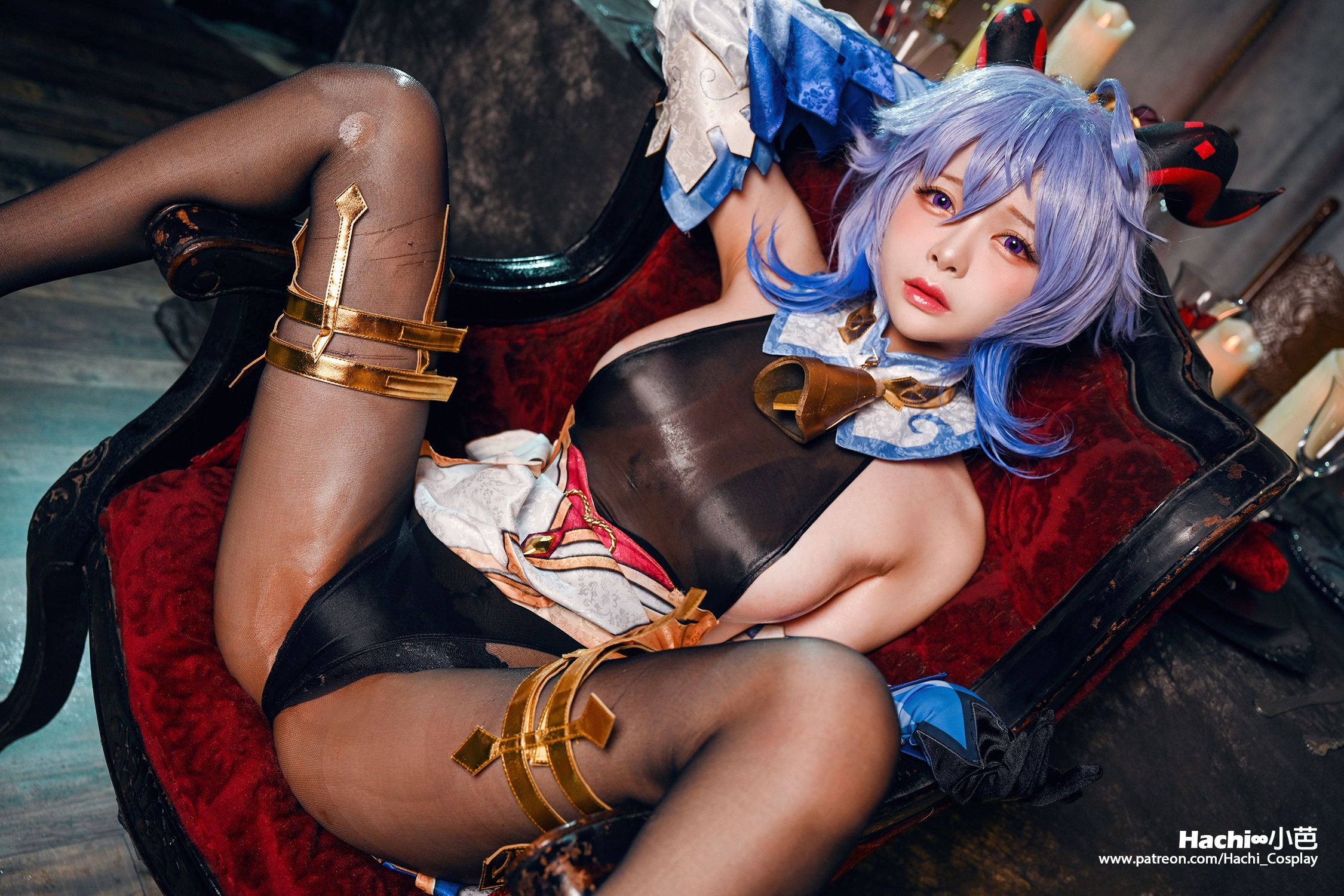 Hachi小芭 - Ganyu/(15P)