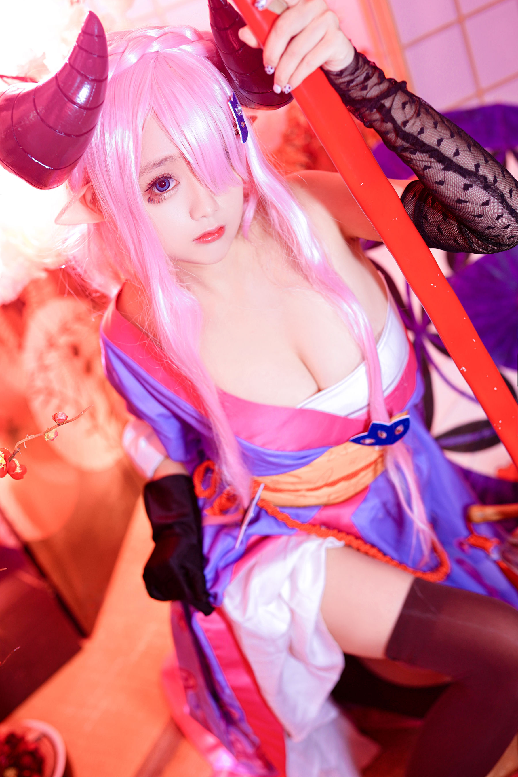 Cosplay 日奈娇 - 碧蓝幻想 娜露梅亚/(38P)