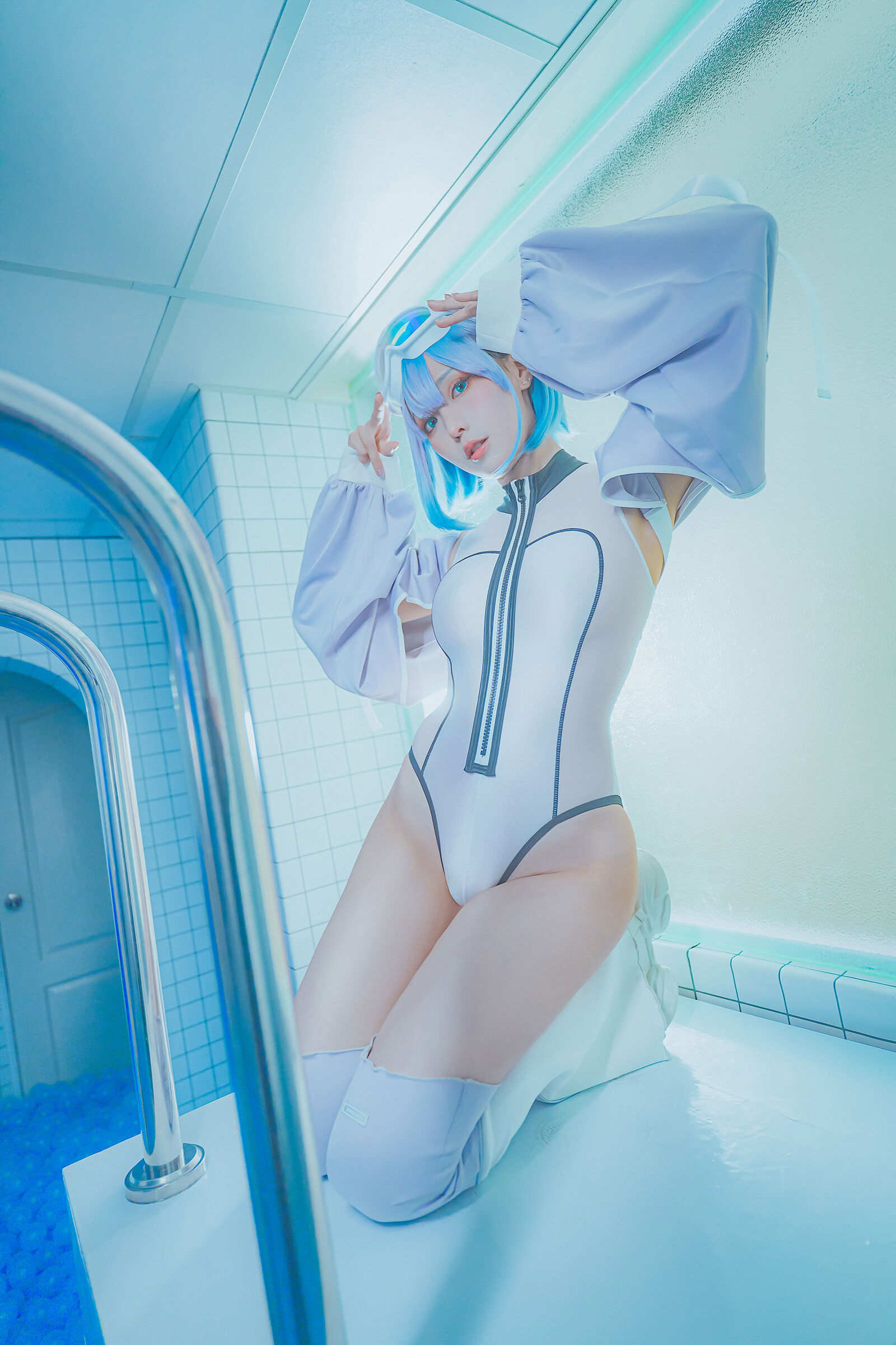 Ely_eee(ElyEE子) - Clear Blue Drift/(28P)