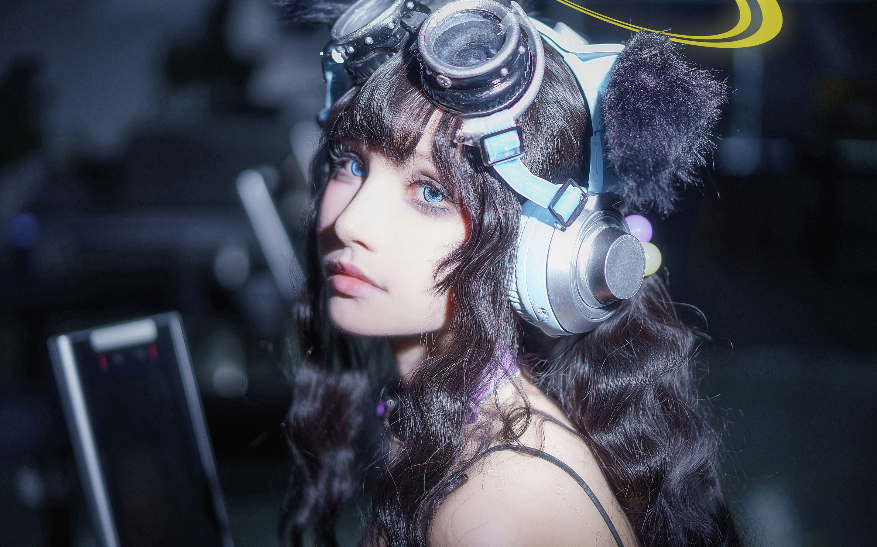 Cosplay美女 一千只猫薄禾 - 蔚蓝档案 猫冢响/(17P)