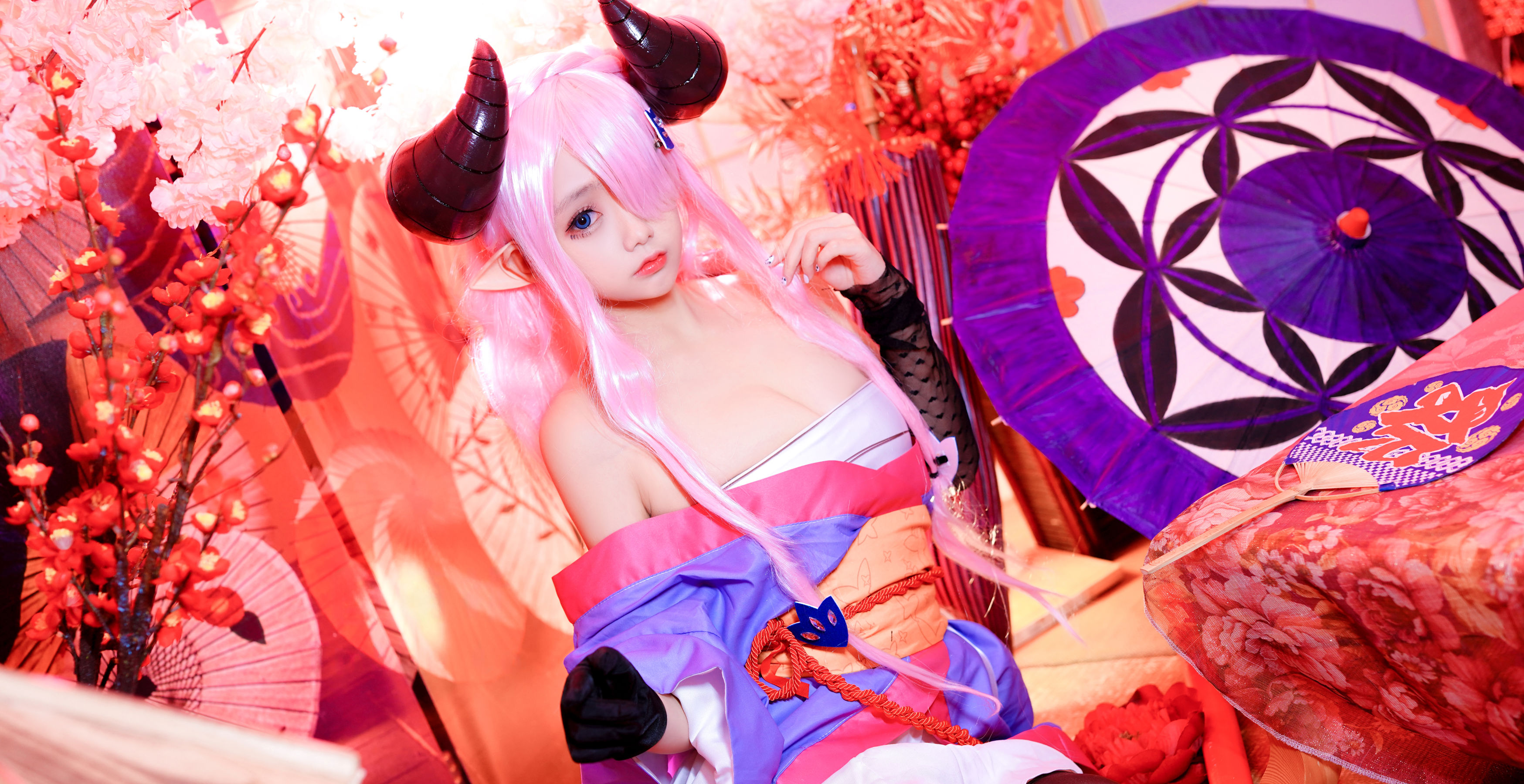 Cosplay 日奈娇 - 碧蓝幻想 娜露梅亚/(38P)