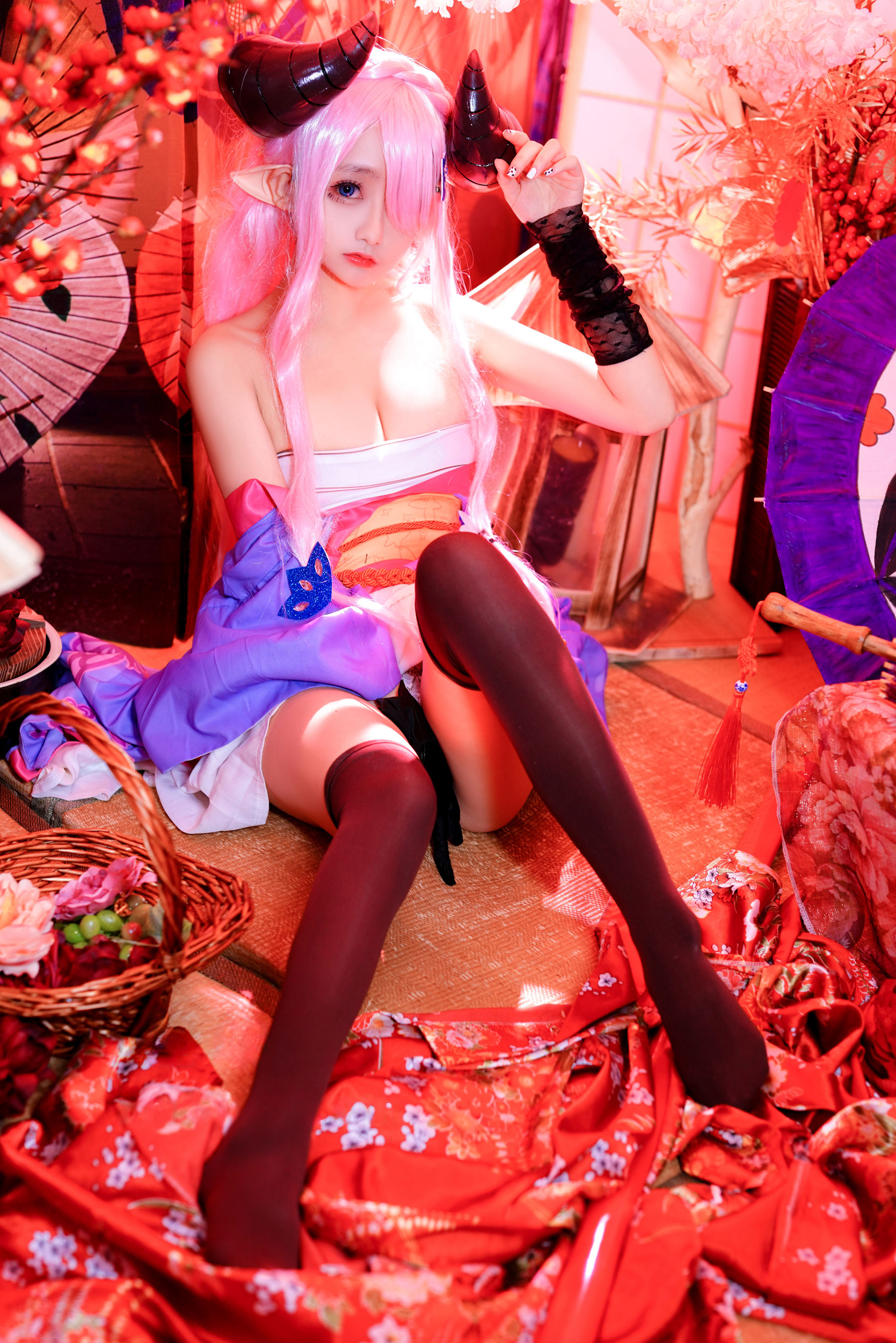 Cosplay 日奈娇 - 碧蓝幻想 娜露梅亚/(38P)