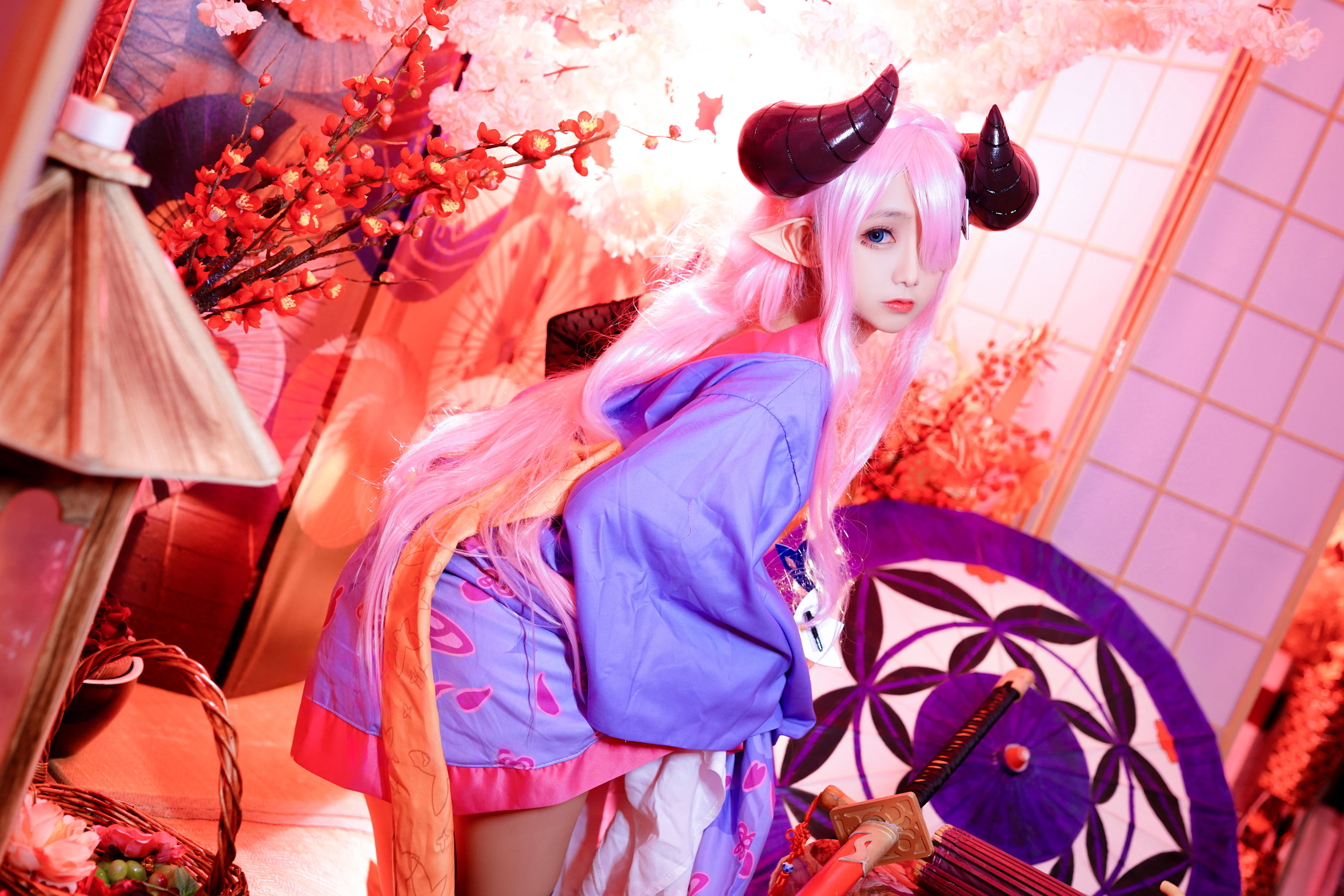 Cosplay 日奈娇 - 碧蓝幻想 娜露梅亚/(38P)