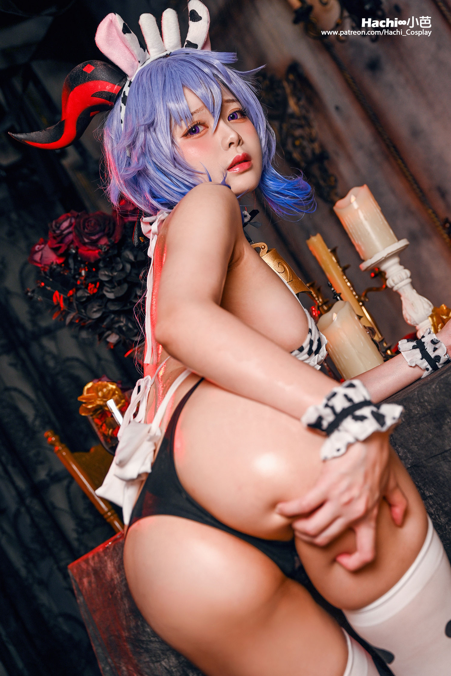 Hachi小芭 - Ganyu/(15P)