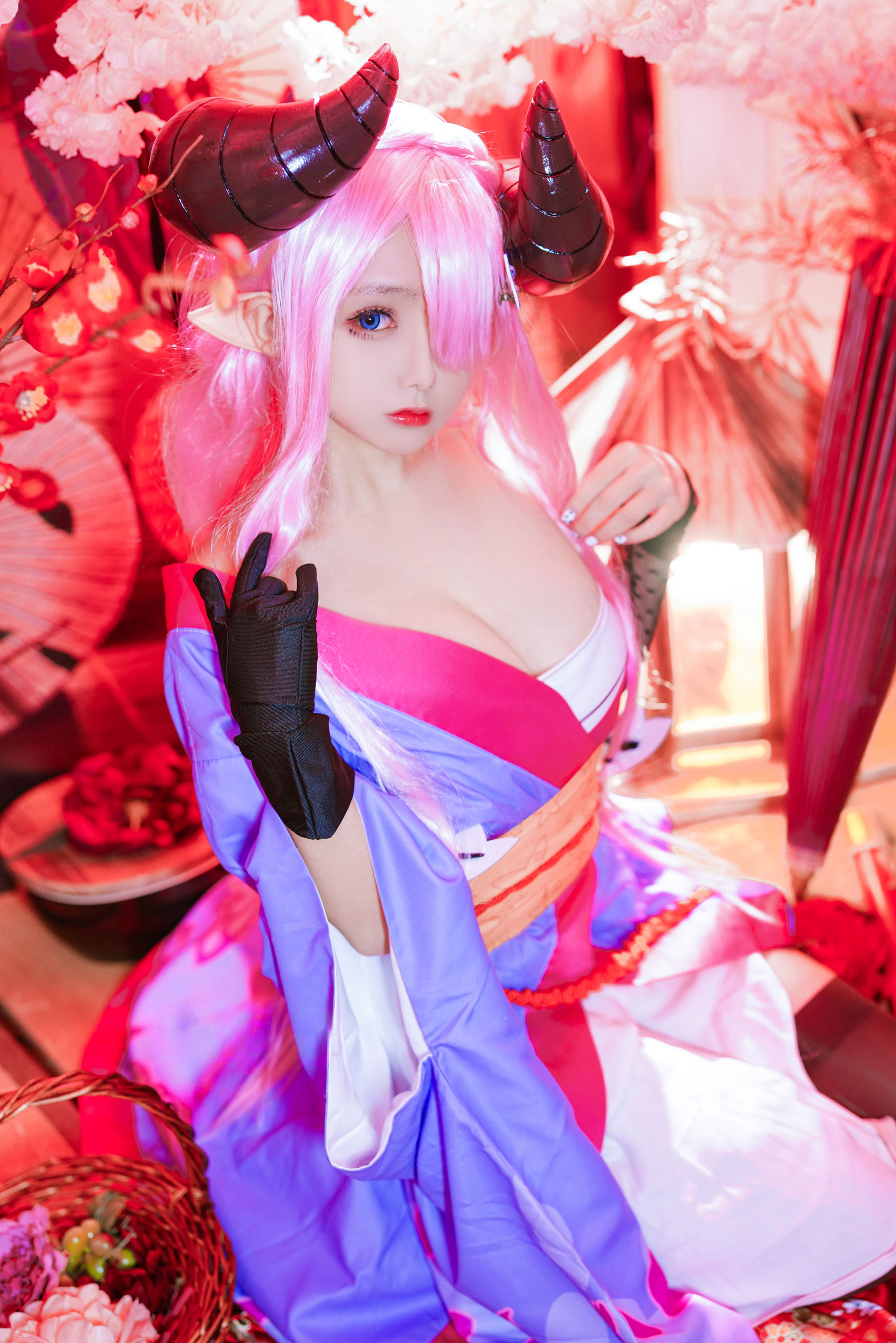 Cosplay 日奈娇 - 碧蓝幻想 娜露梅亚/(38P)