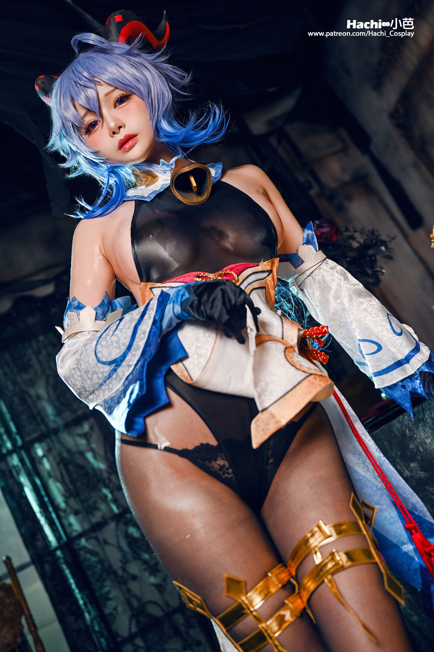 Hachi小芭 - Ganyu/(15P)