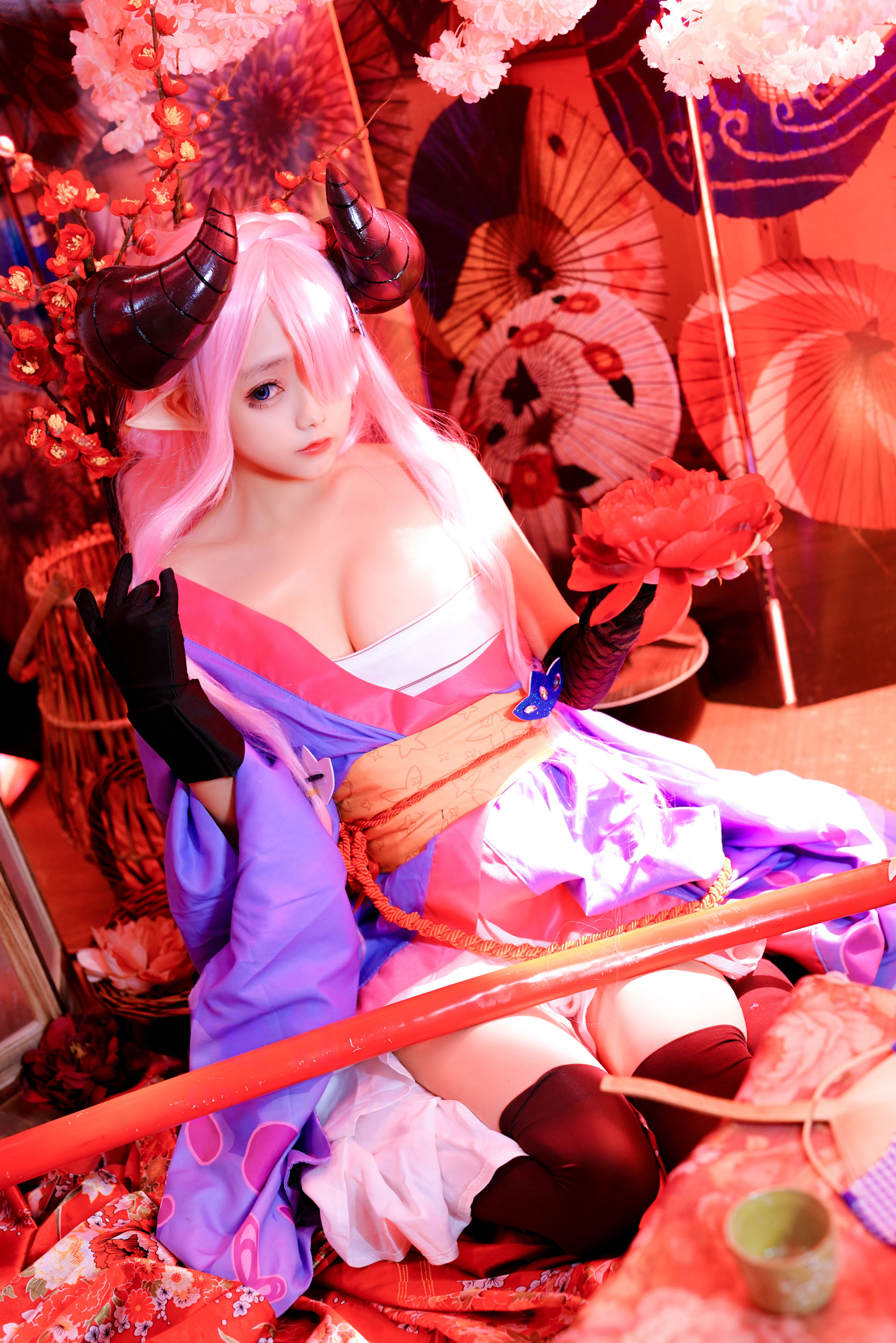 Cosplay 日奈娇 - 碧蓝幻想 娜露梅亚/(38P)