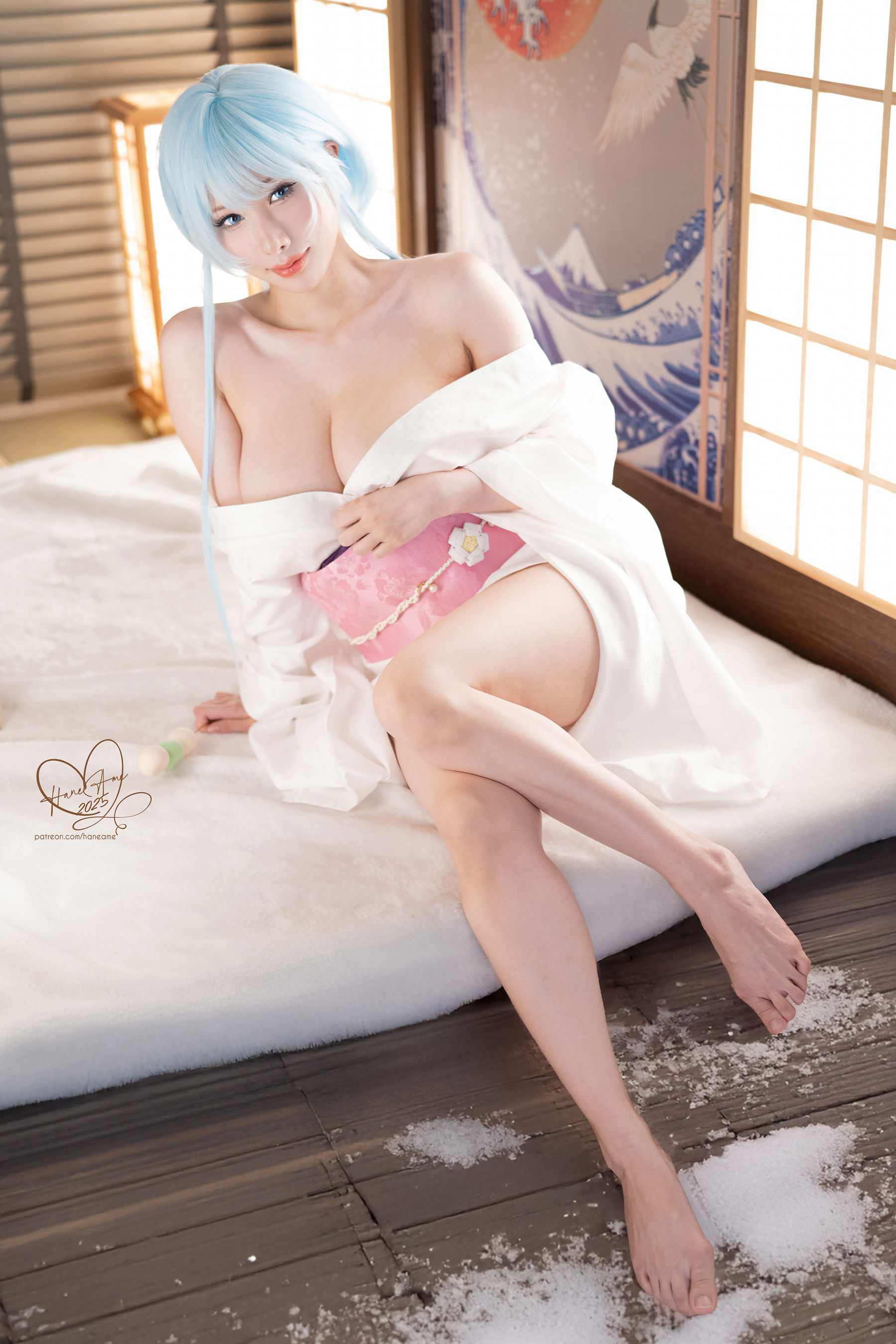 Hane Ame 雨波 写真 - 地狱老师 雪女/(18P)