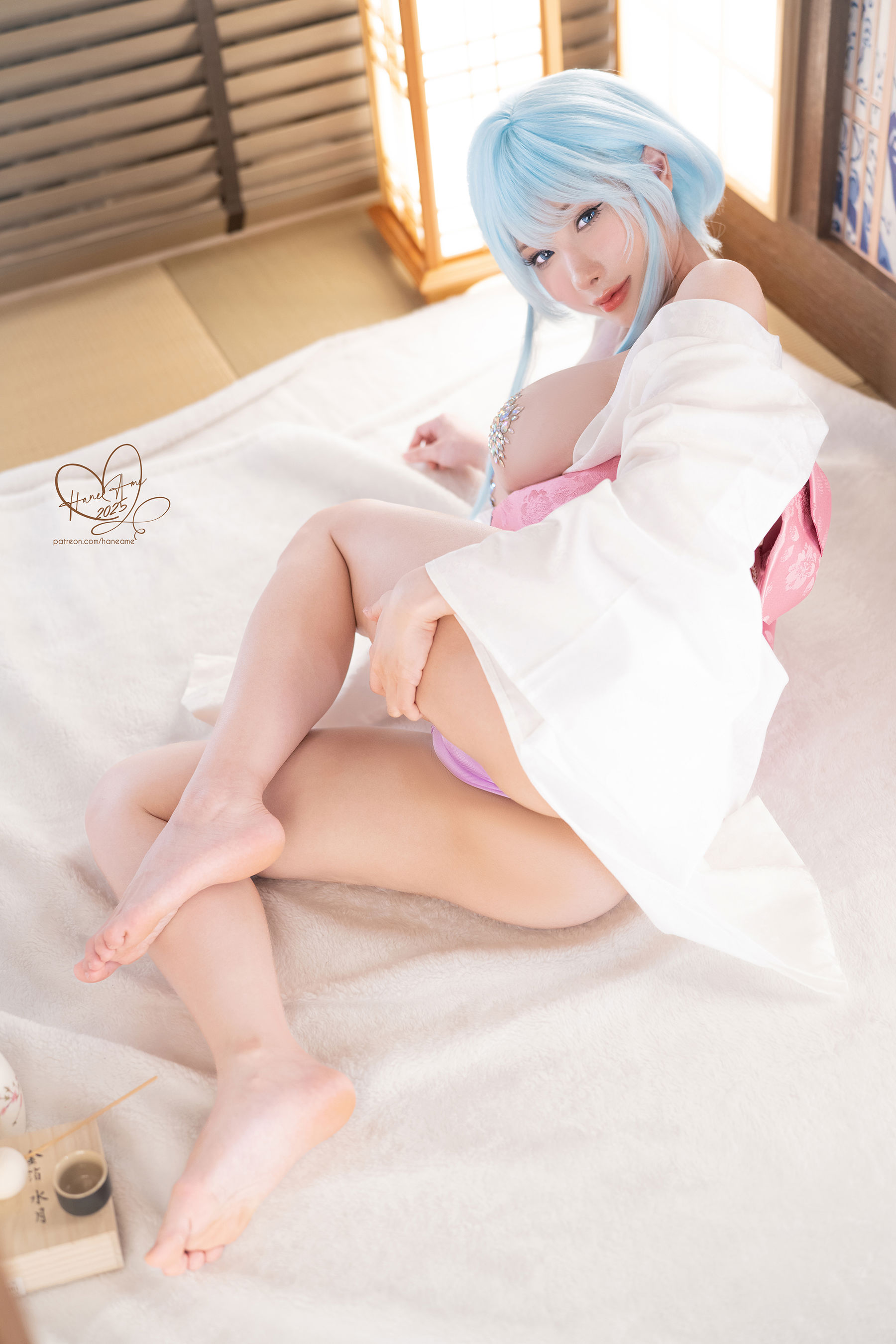 Hane Ame 雨波 写真 - 地狱老师 雪女/(18P)