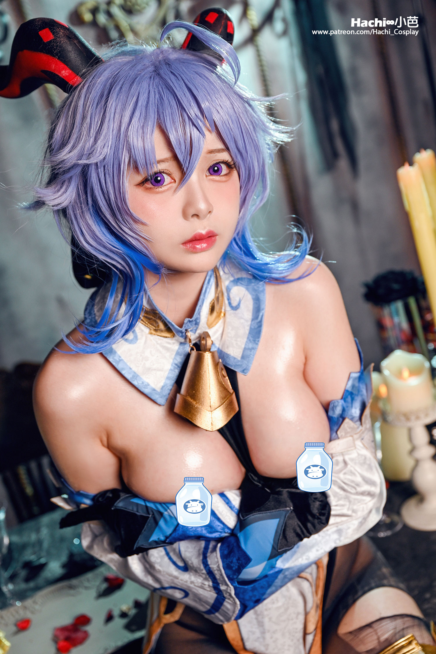 Hachi小芭 - Ganyu/(15P)