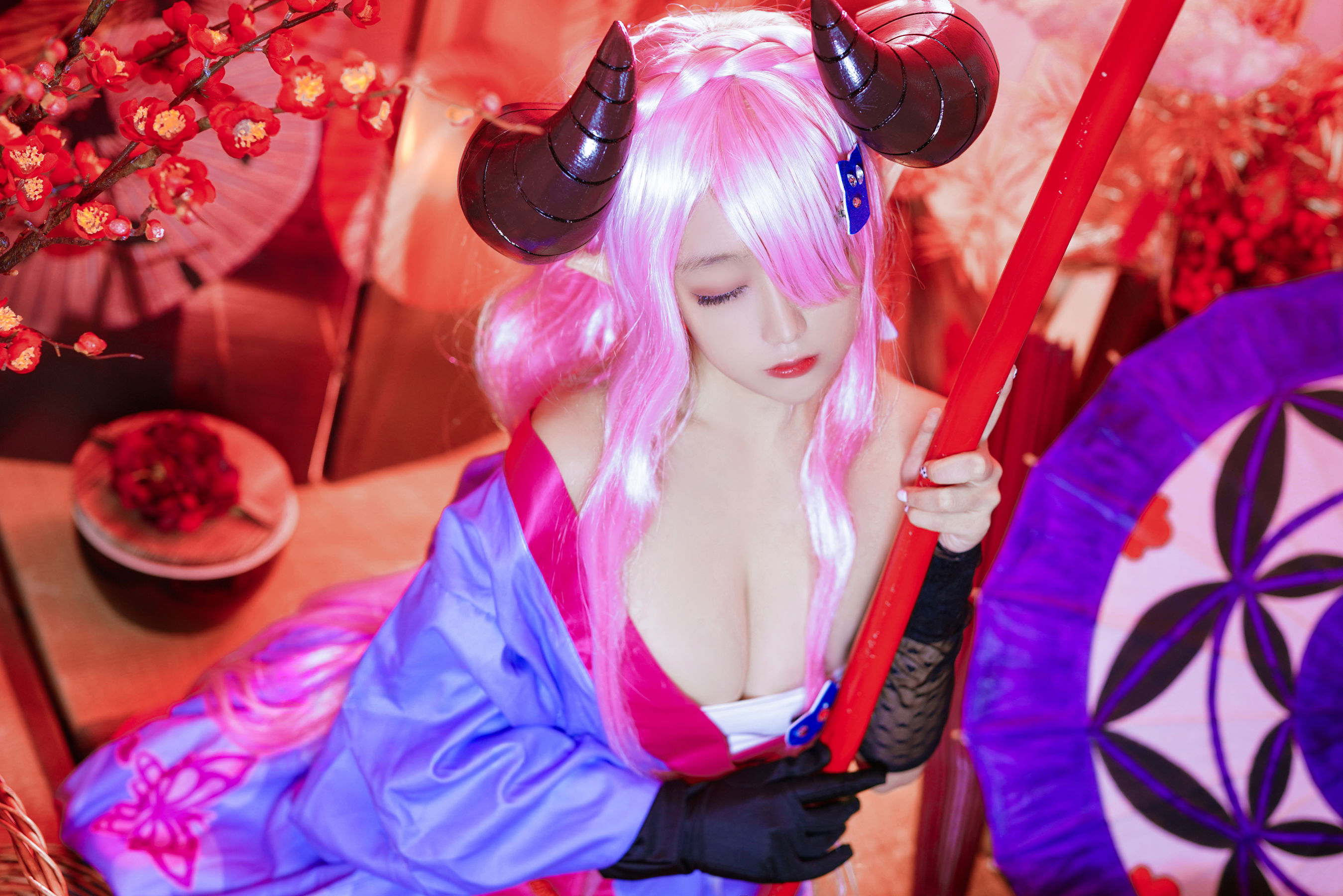 Cosplay 日奈娇 - 碧蓝幻想 娜露梅亚/(38P)