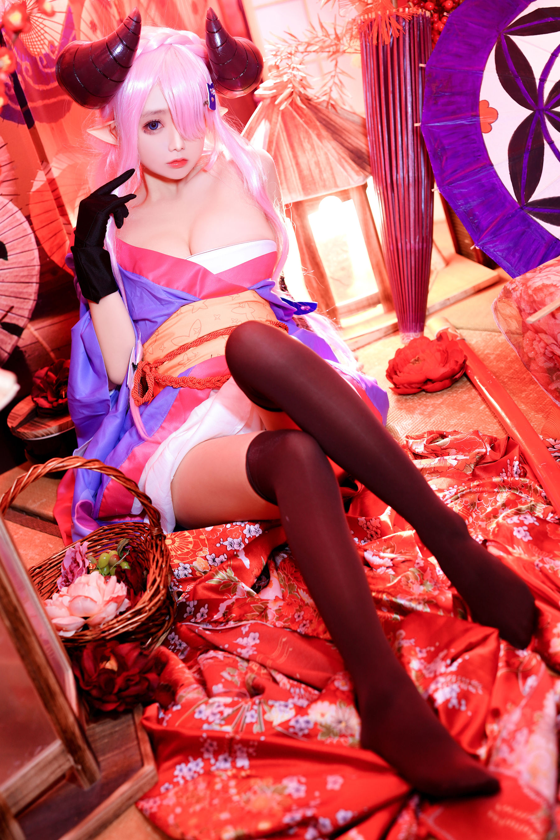 Cosplay 日奈娇 - 碧蓝幻想 娜露梅亚/(38P)