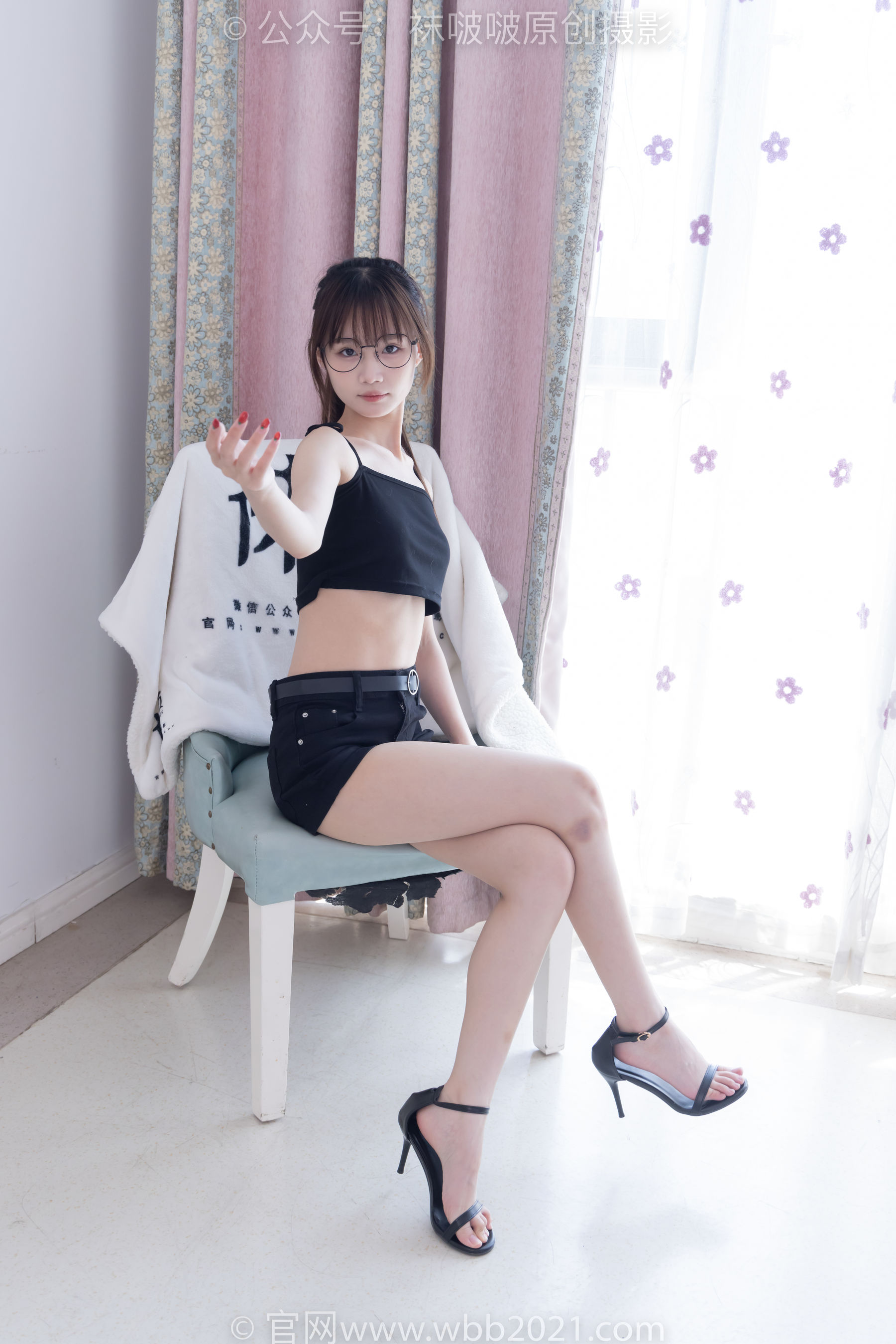 BoBoSocks袜啵啵 No.565 甜甜圈 - 高跟鞋、薄黑丝/(150P)