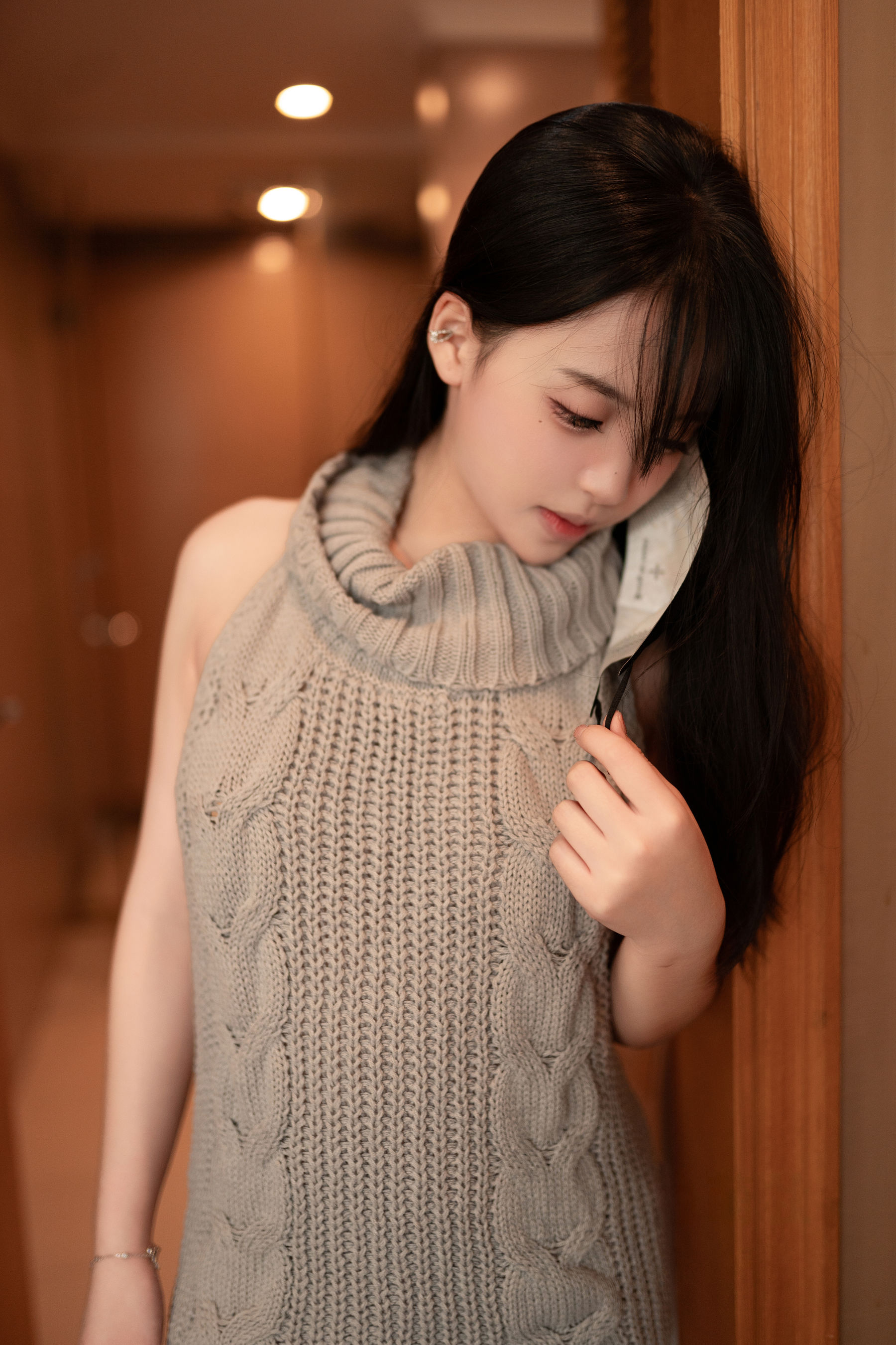 Bangni邦尼 - 灰色毛衣/(82P)