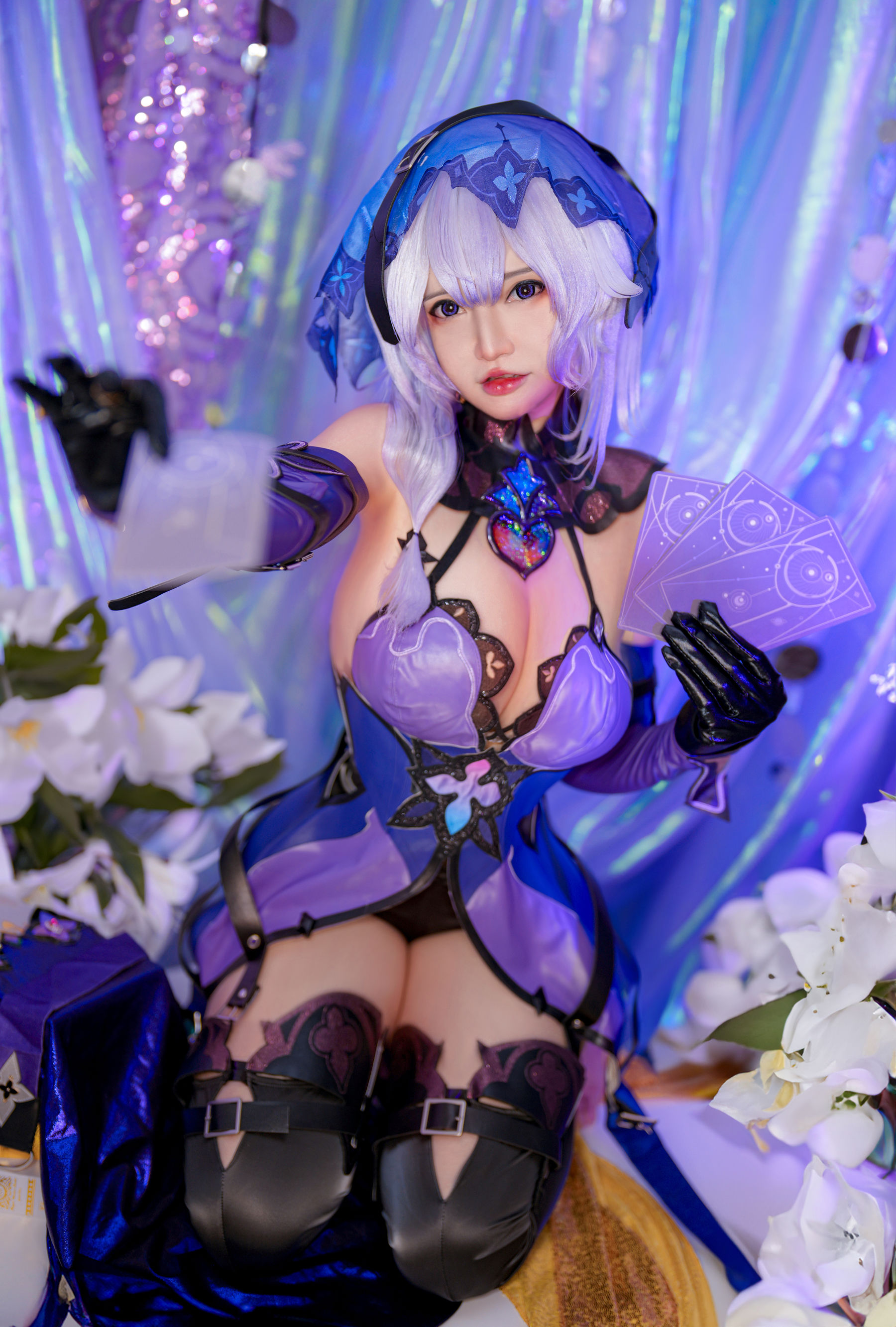 Coser小姐姐 Potato Godzilla - Black Swan (Honkai Star Rail)/(18P)