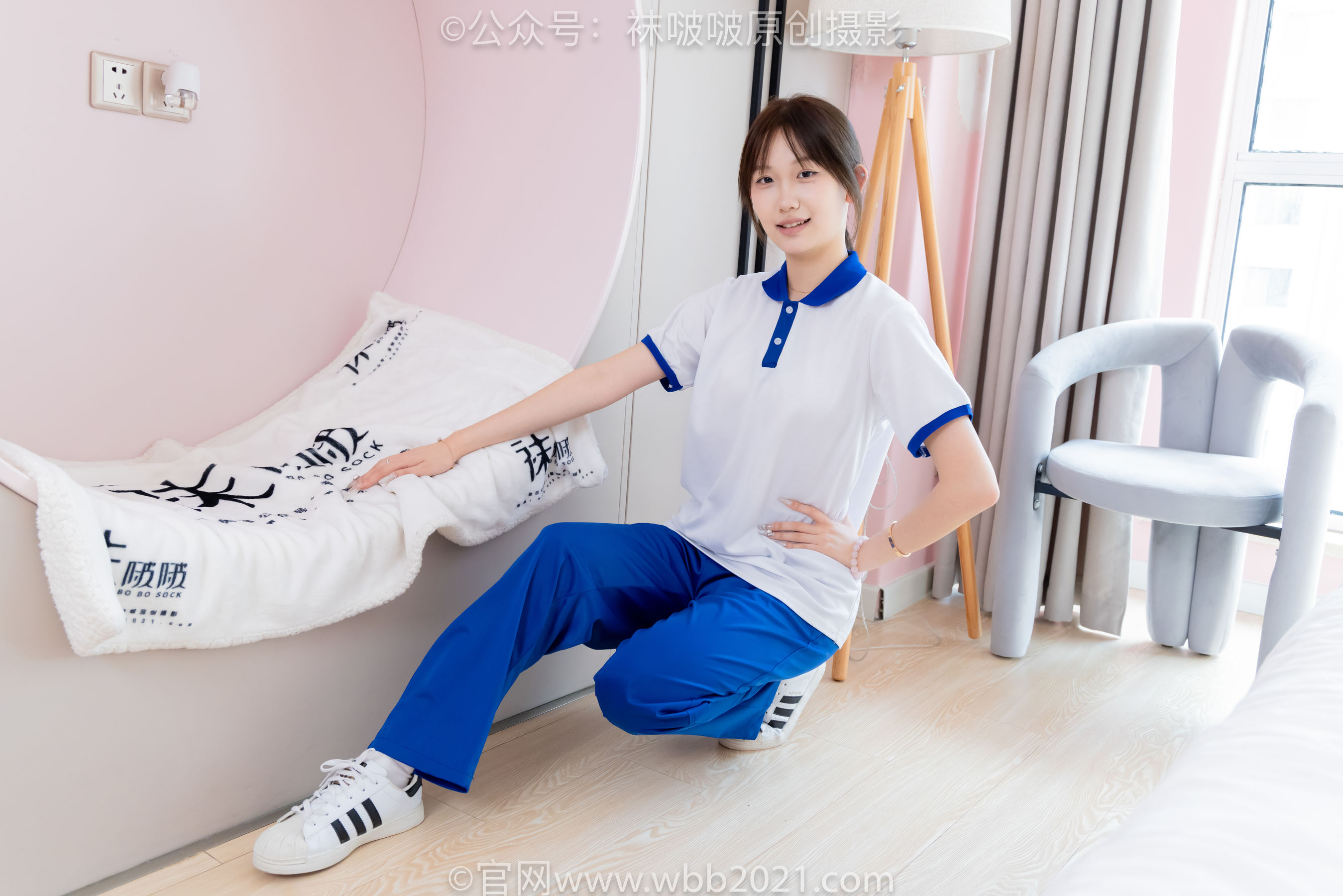 BoBoSocks袜啵啵 No.569 香菜 - 校服、板鞋、白棉袜、薄肉丝/(157P)