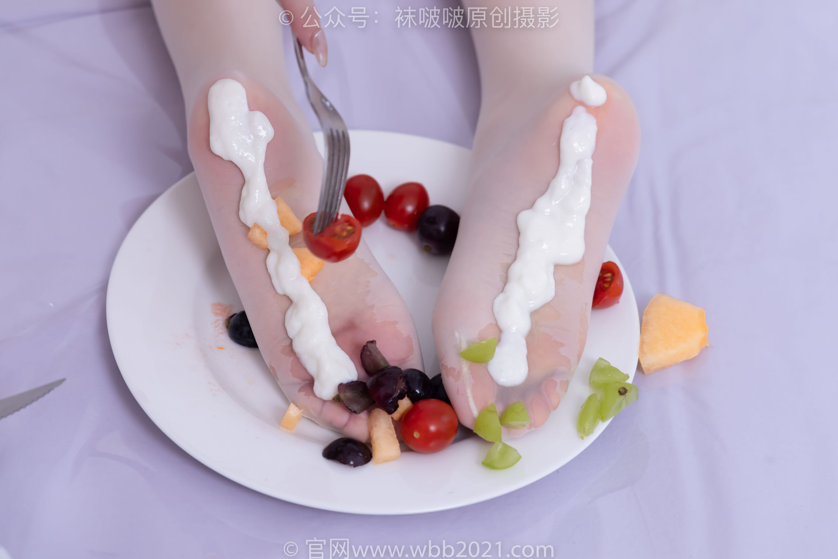 BoBoSocks袜啵啵 No.563 小甜豆&甜甜圈 - 高跟鞋、油亮白丝、裸足/(215P)