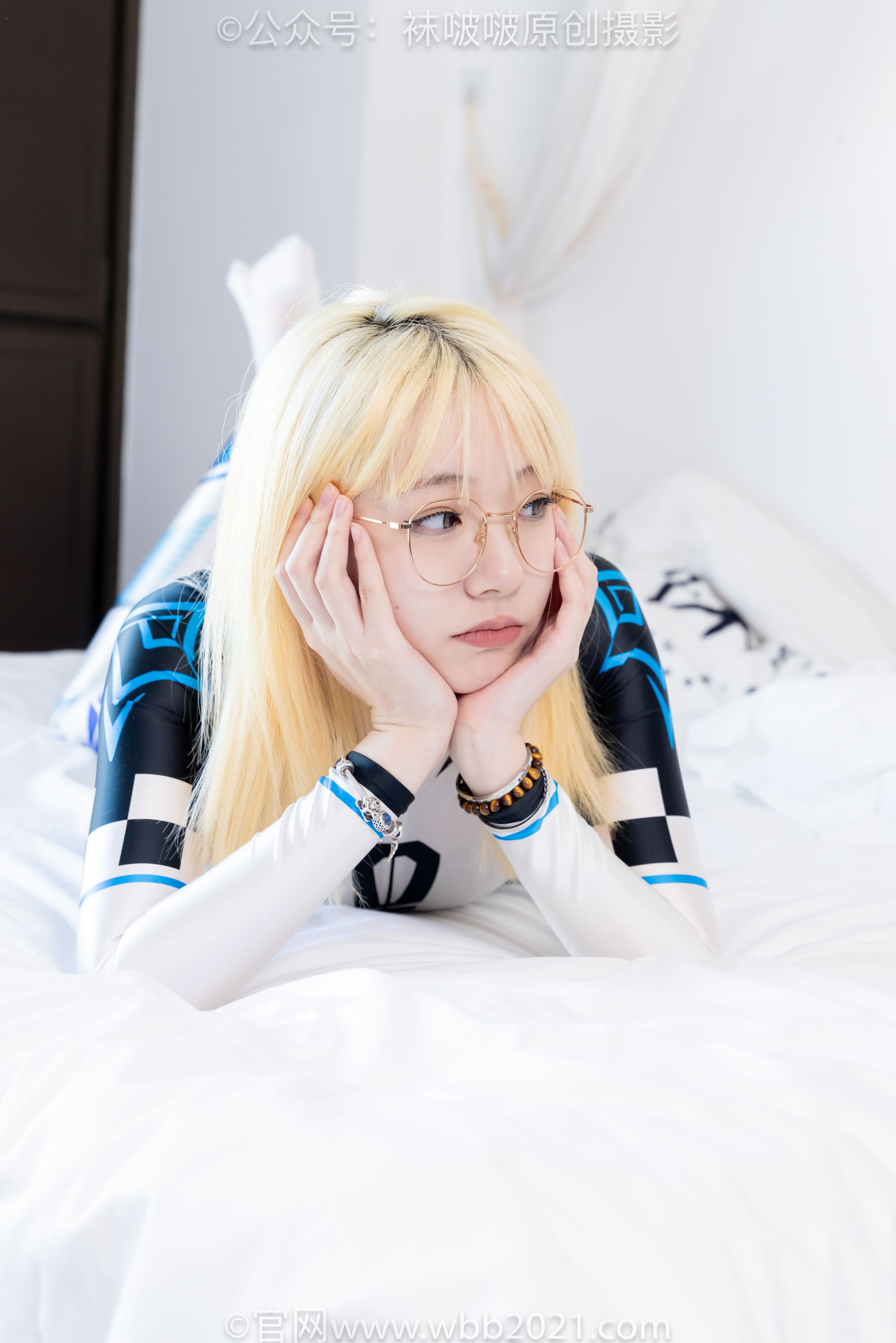 BoBoSocks袜啵啵 No.568 小甜豆 - 连体服、高跟鞋、厚白丝/(148P)