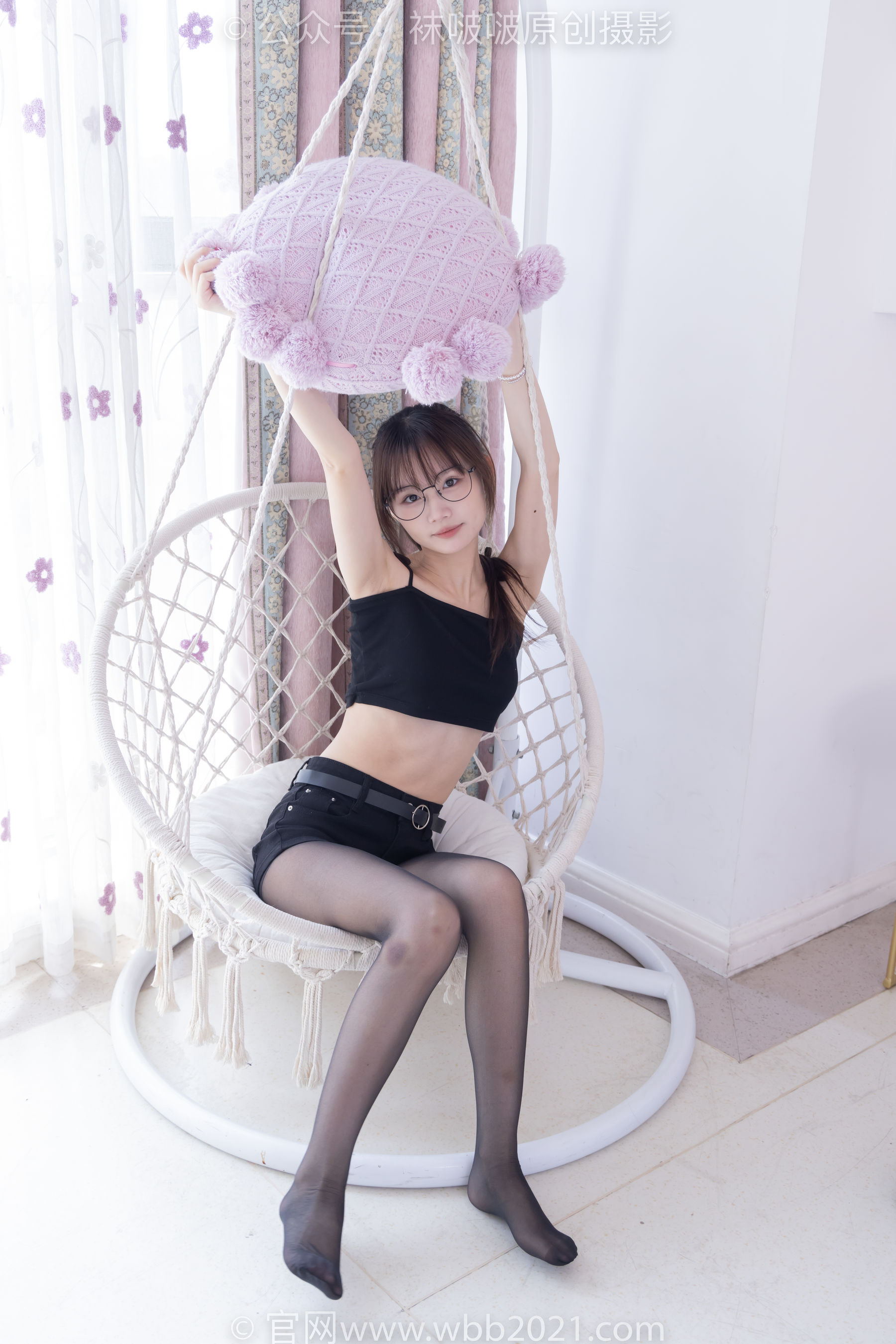 BoBoSocks袜啵啵 No.565 甜甜圈 - 高跟鞋、薄黑丝/(150P)