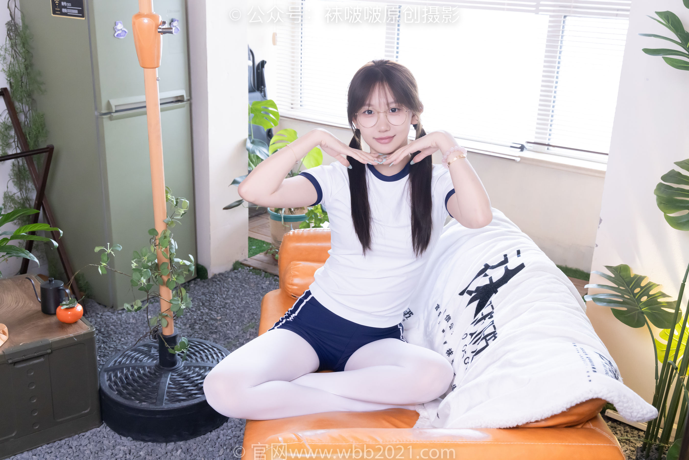 BoBoSocks袜啵啵 No.562 香菜 - 体操服、皮鞋、厚白丝/(145P)