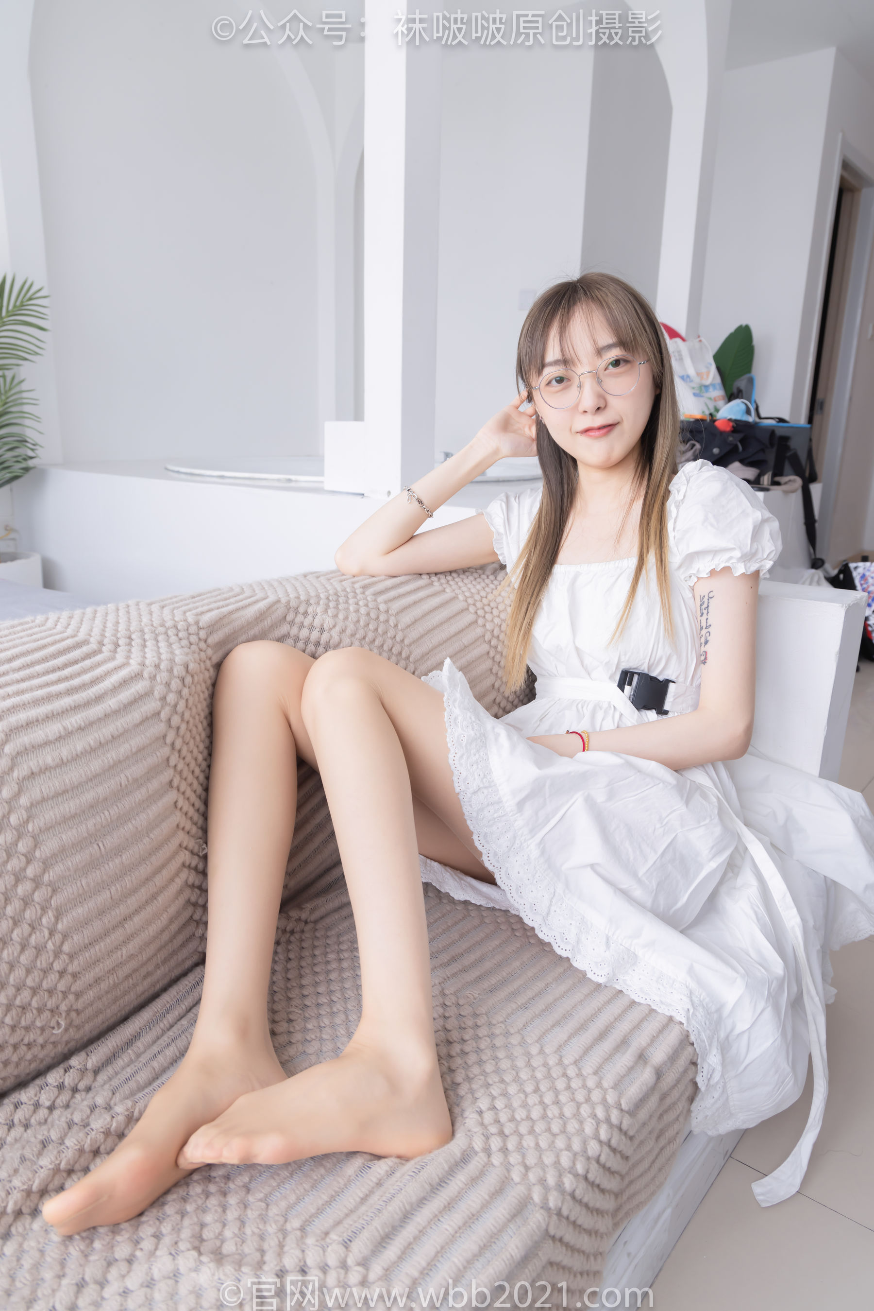 BoBoSocks袜啵啵 No.571 稚予 - 高跟鞋、薄肉丝、大腿薄白丝/(140P)