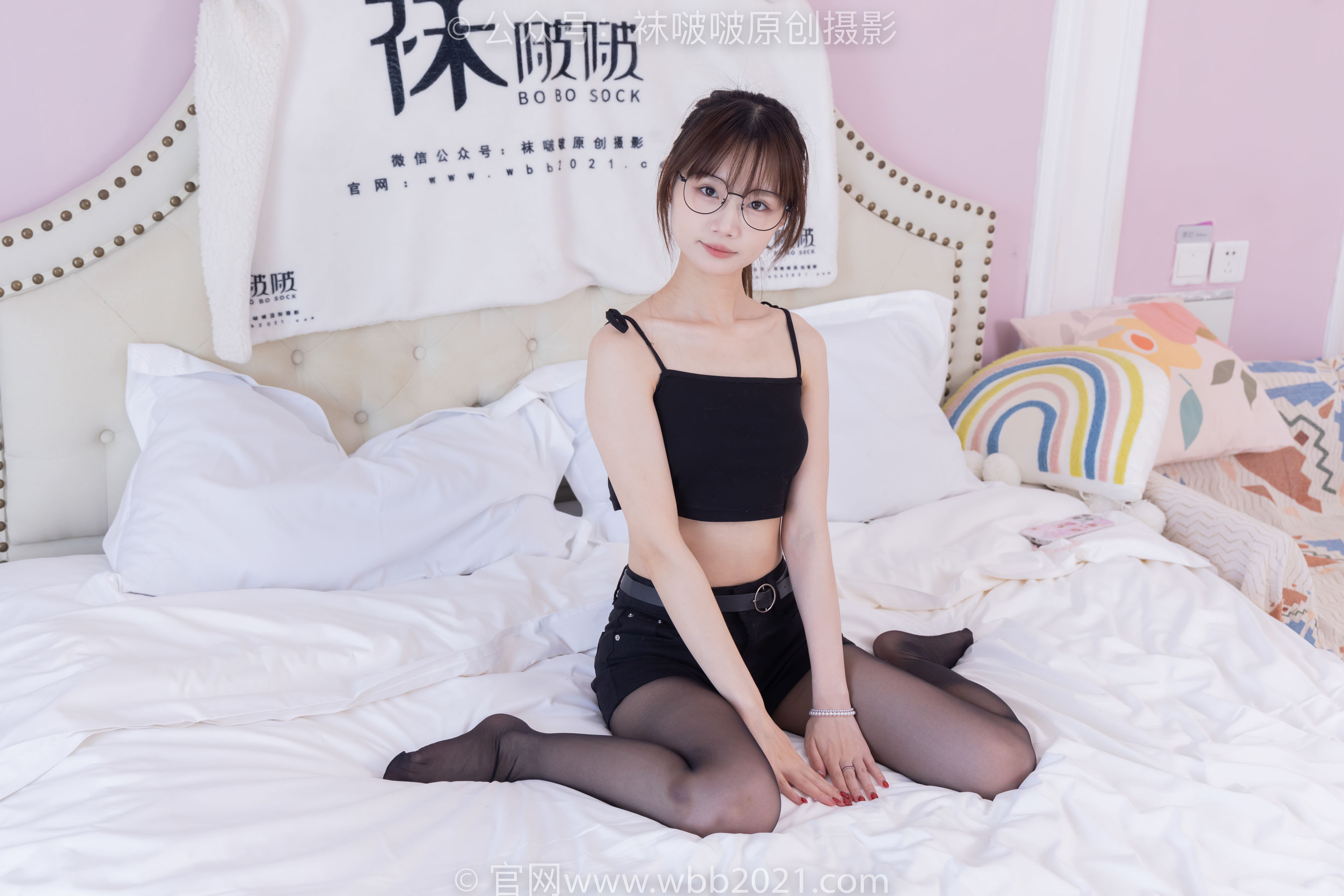 BoBoSocks袜啵啵 No.565 甜甜圈 - 高跟鞋、薄黑丝/(150P)