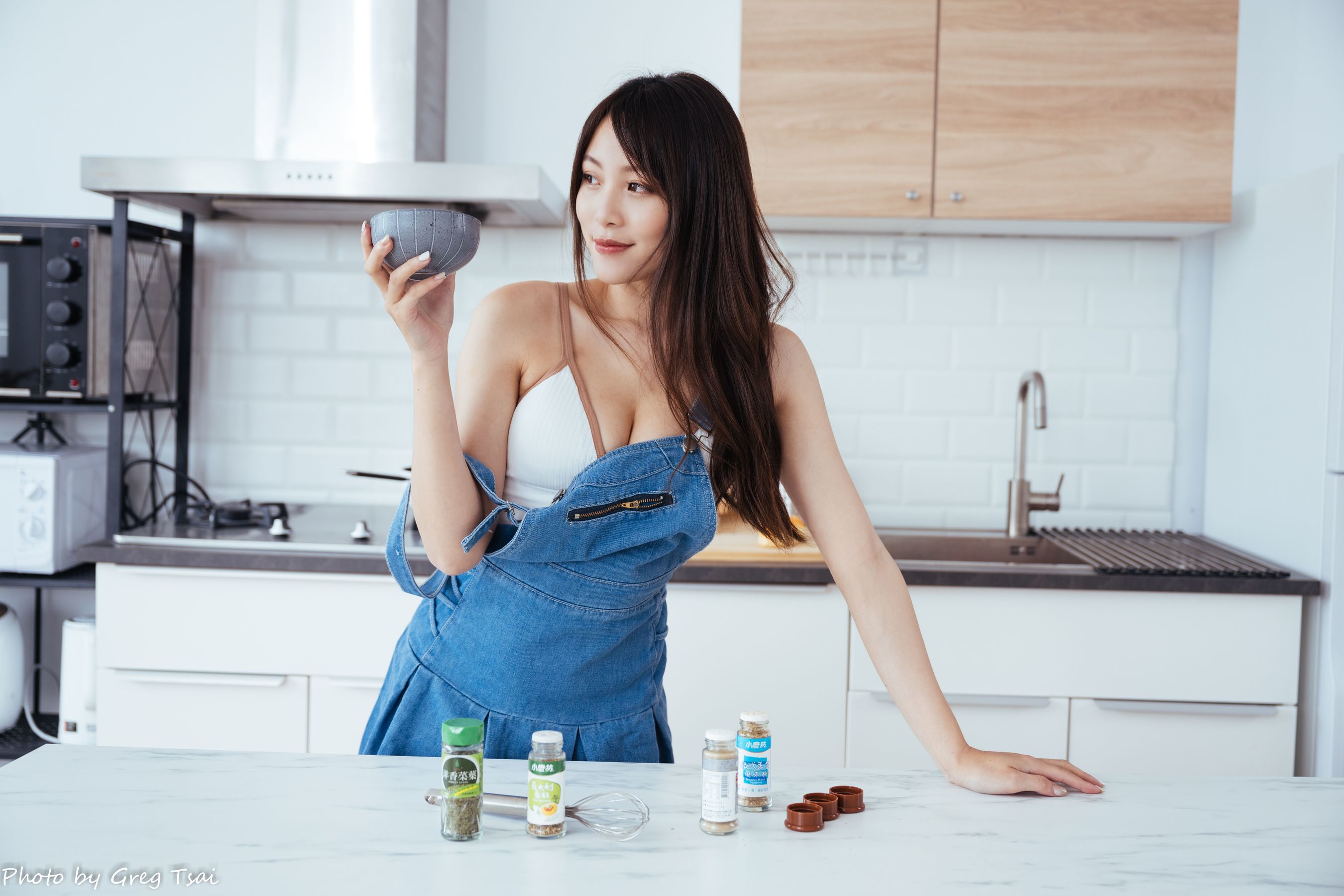 Ashley - 牛仔裙/(104P)