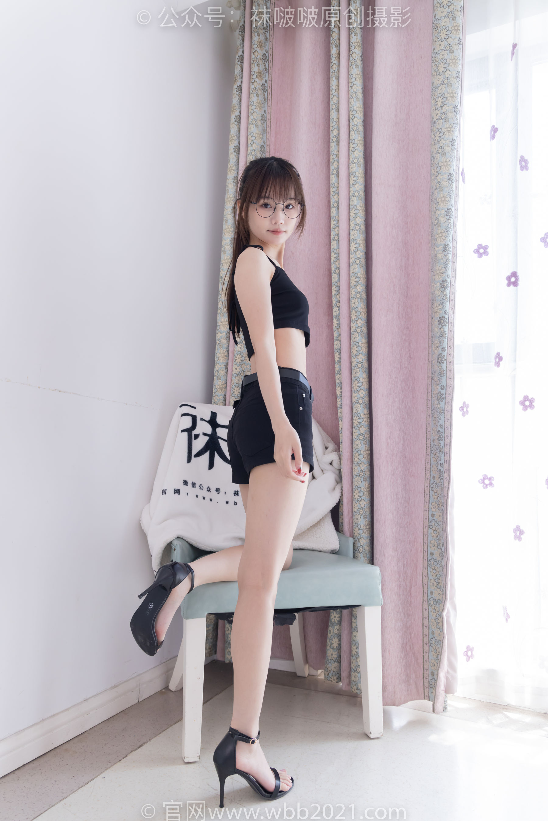 BoBoSocks袜啵啵 No.565 甜甜圈 - 高跟鞋、薄黑丝/(150P)