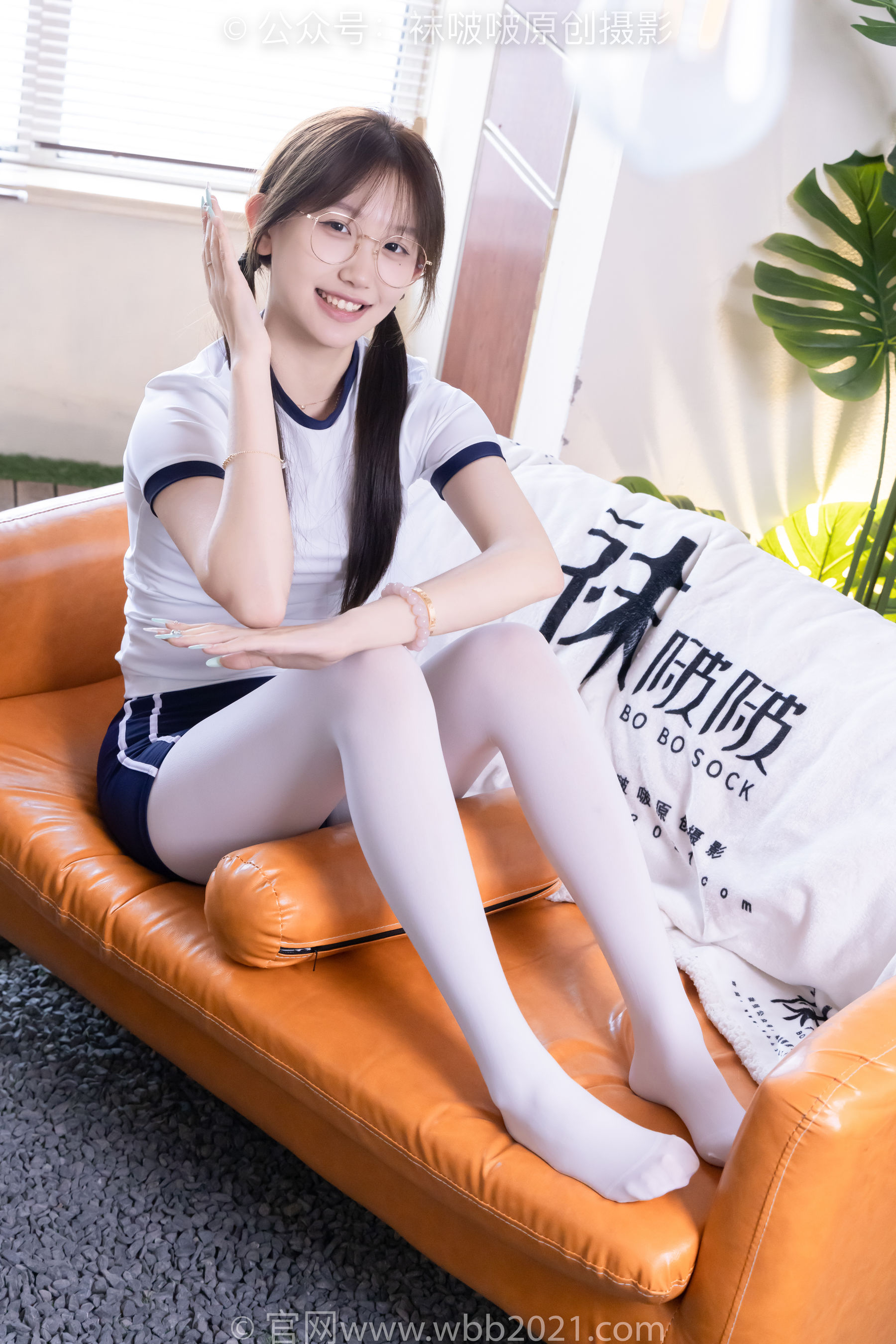 BoBoSocks袜啵啵 No.562 香菜 - 体操服、皮鞋、厚白丝/(145P)
