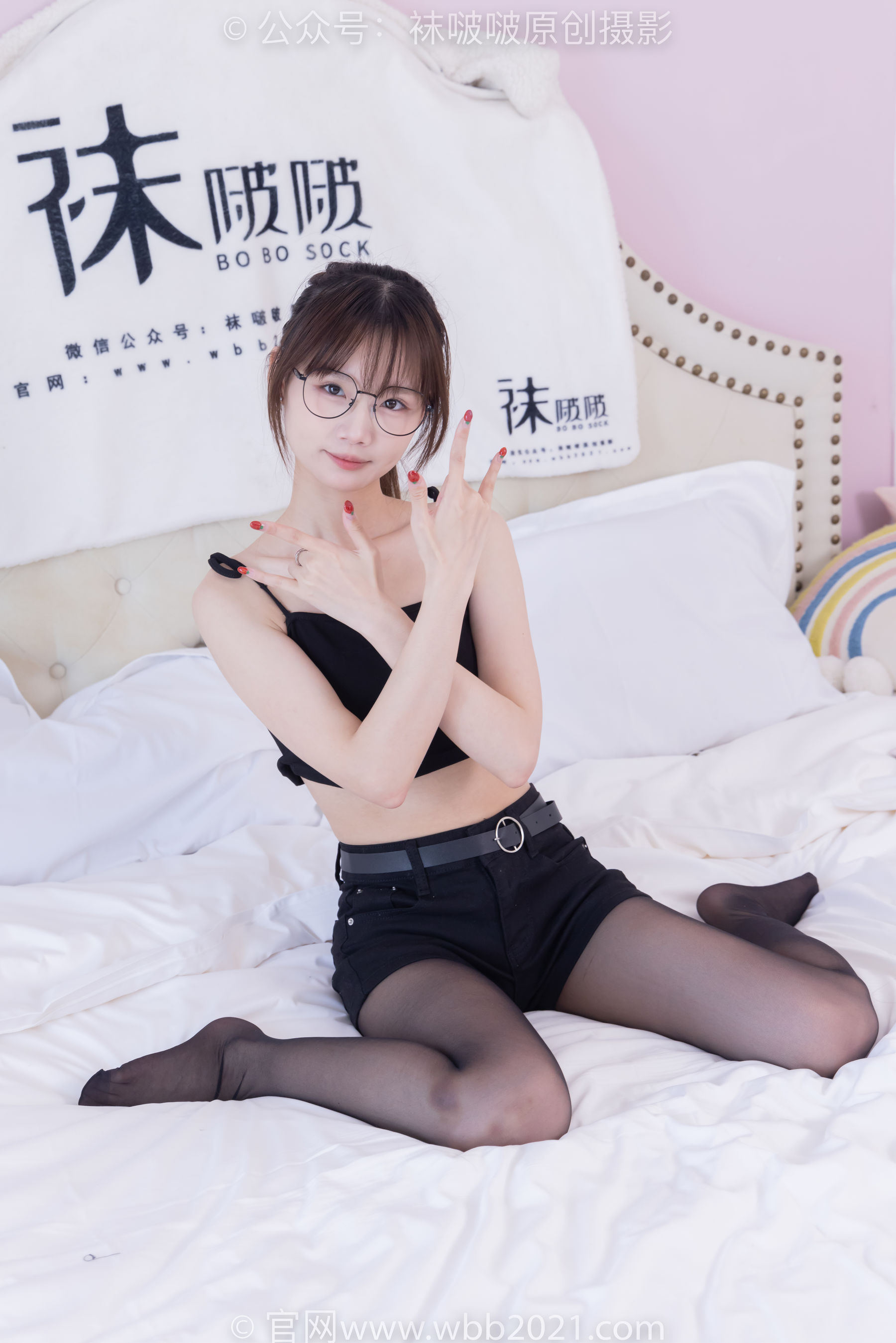 BoBoSocks袜啵啵 No.565 甜甜圈 - 高跟鞋、薄黑丝/(150P)