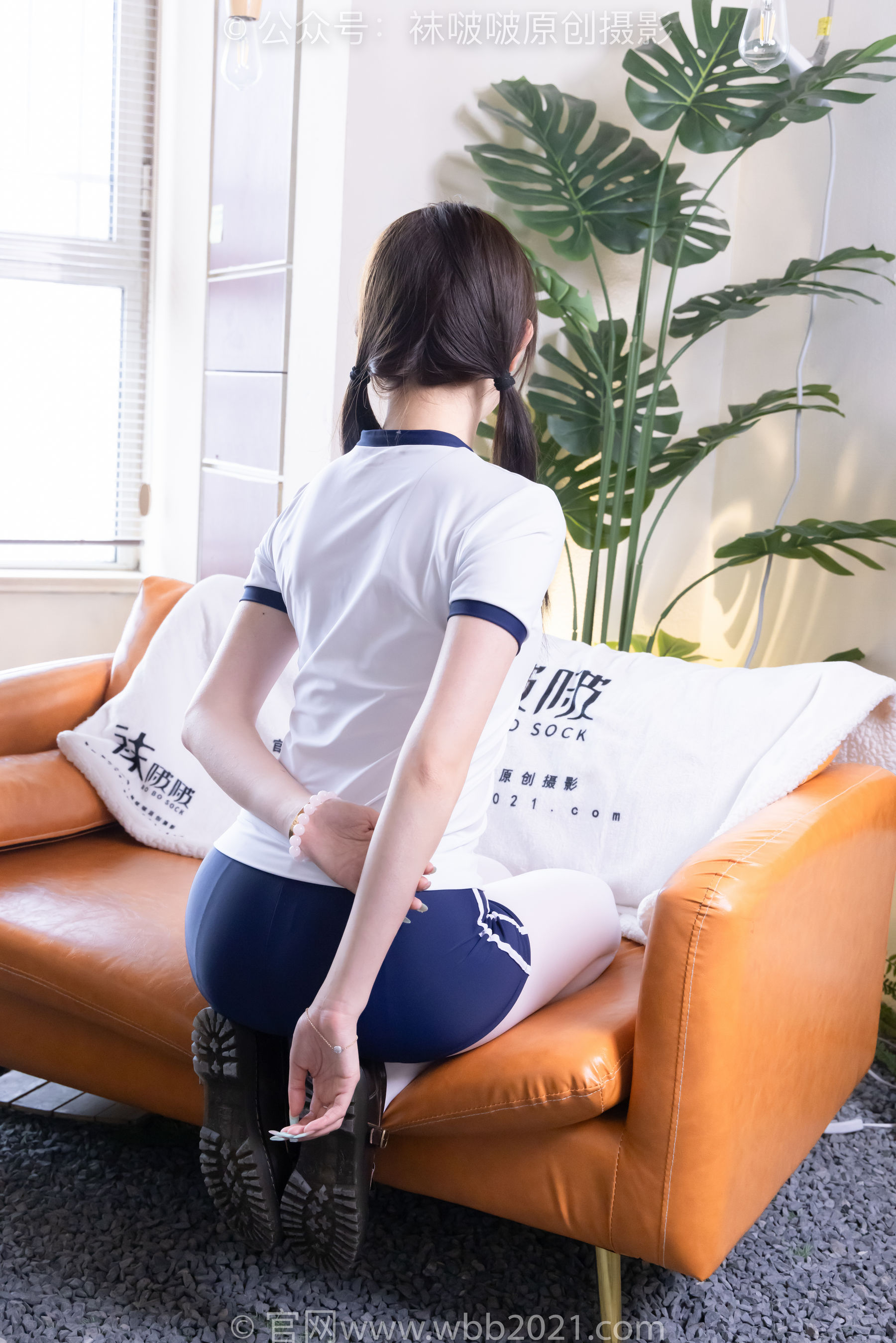 BoBoSocks袜啵啵 No.562 香菜 - 体操服、皮鞋、厚白丝/(145P)