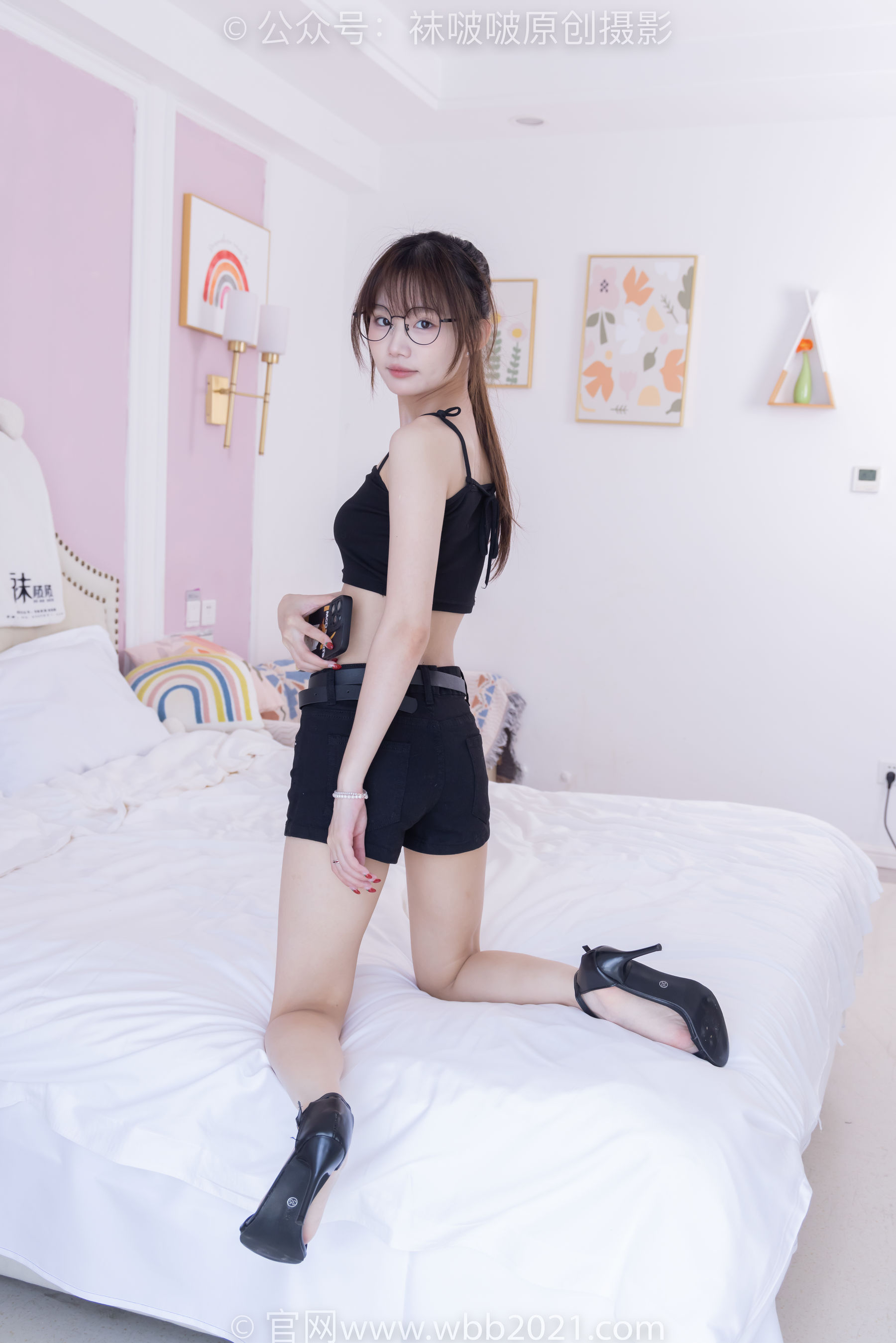 BoBoSocks袜啵啵 No.565 甜甜圈 - 高跟鞋、薄黑丝/(150P)